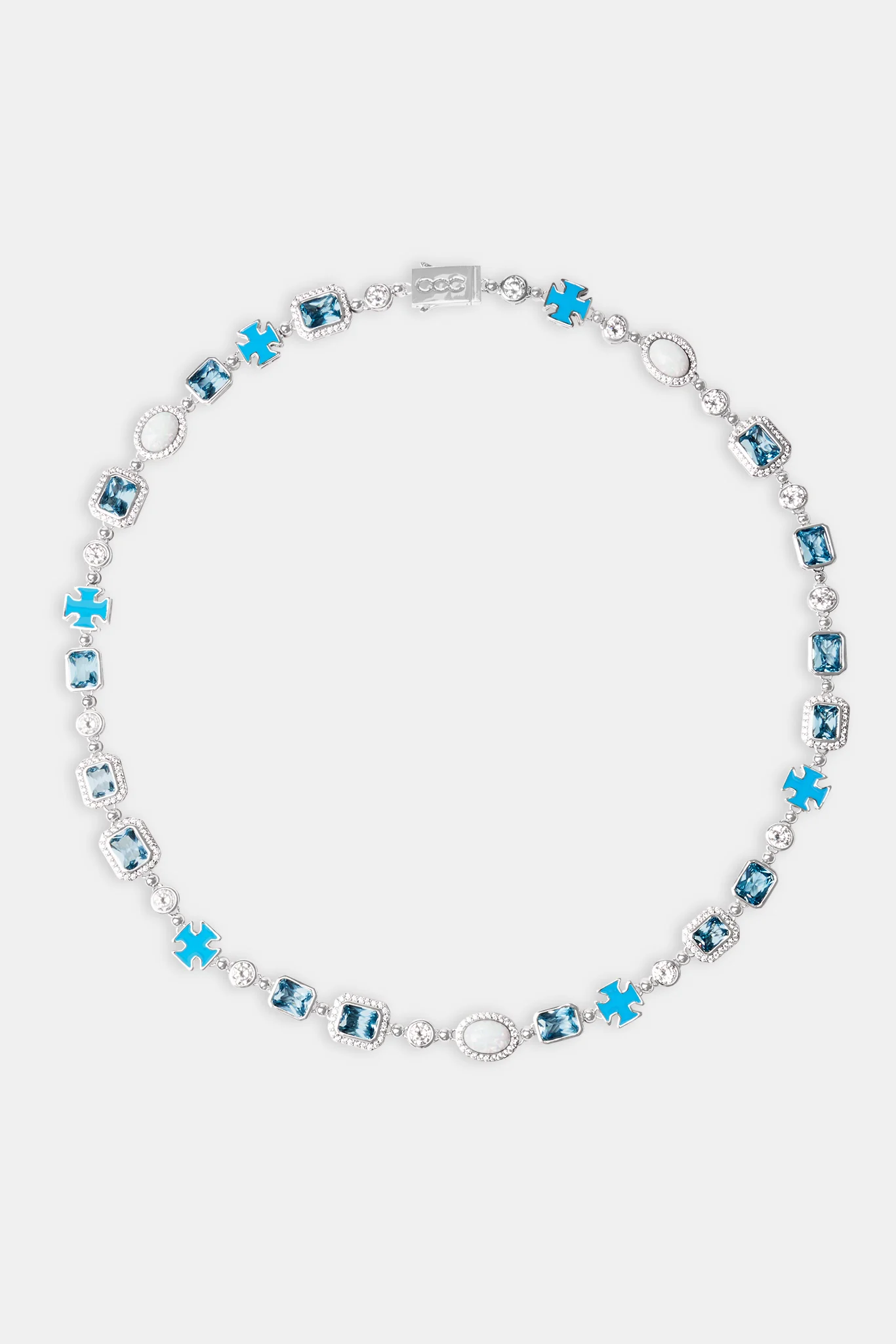 Blue Multi Gemstone Chain - Image 4