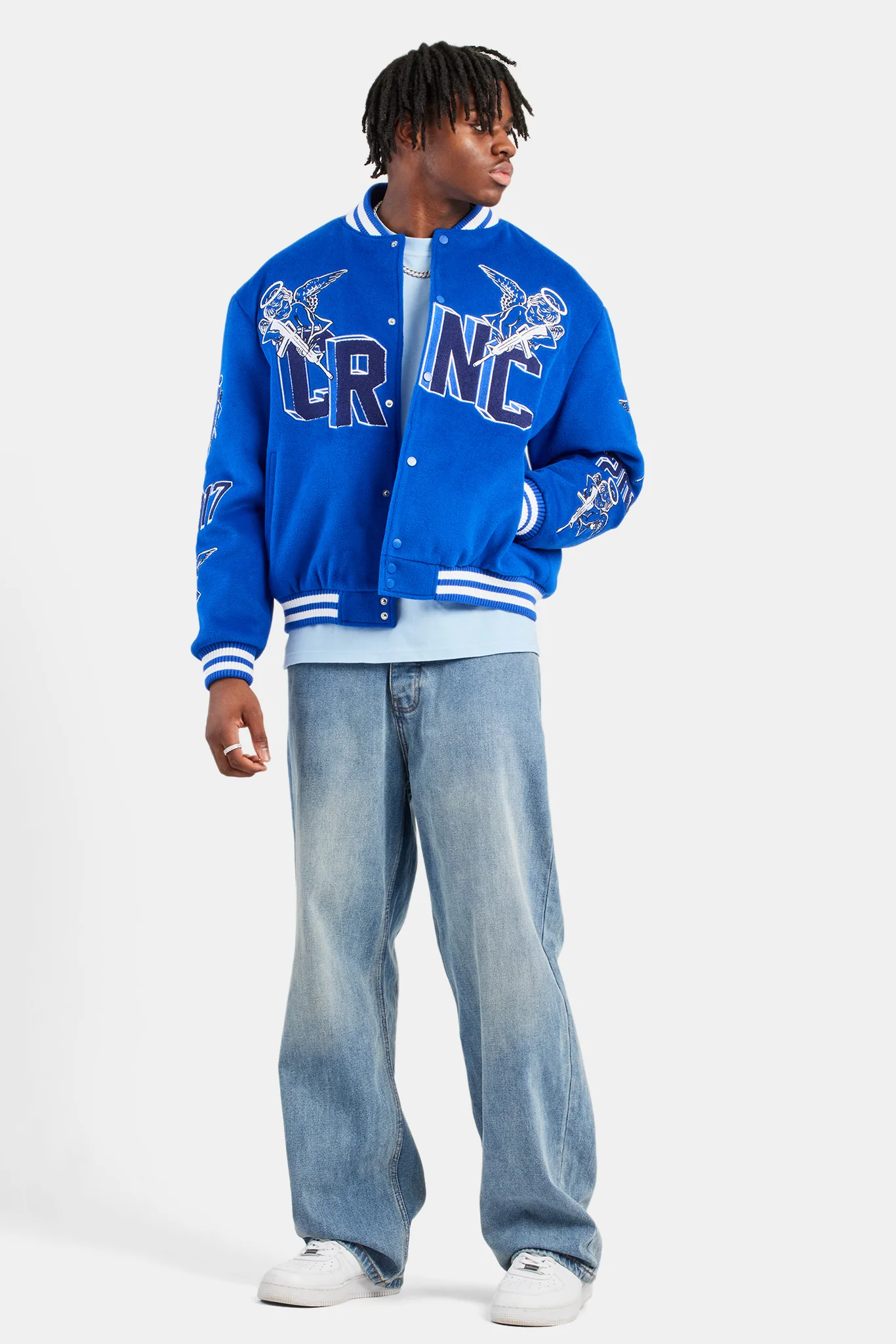 Bullets From Above Badge Bomber - Cobalt - Image 2