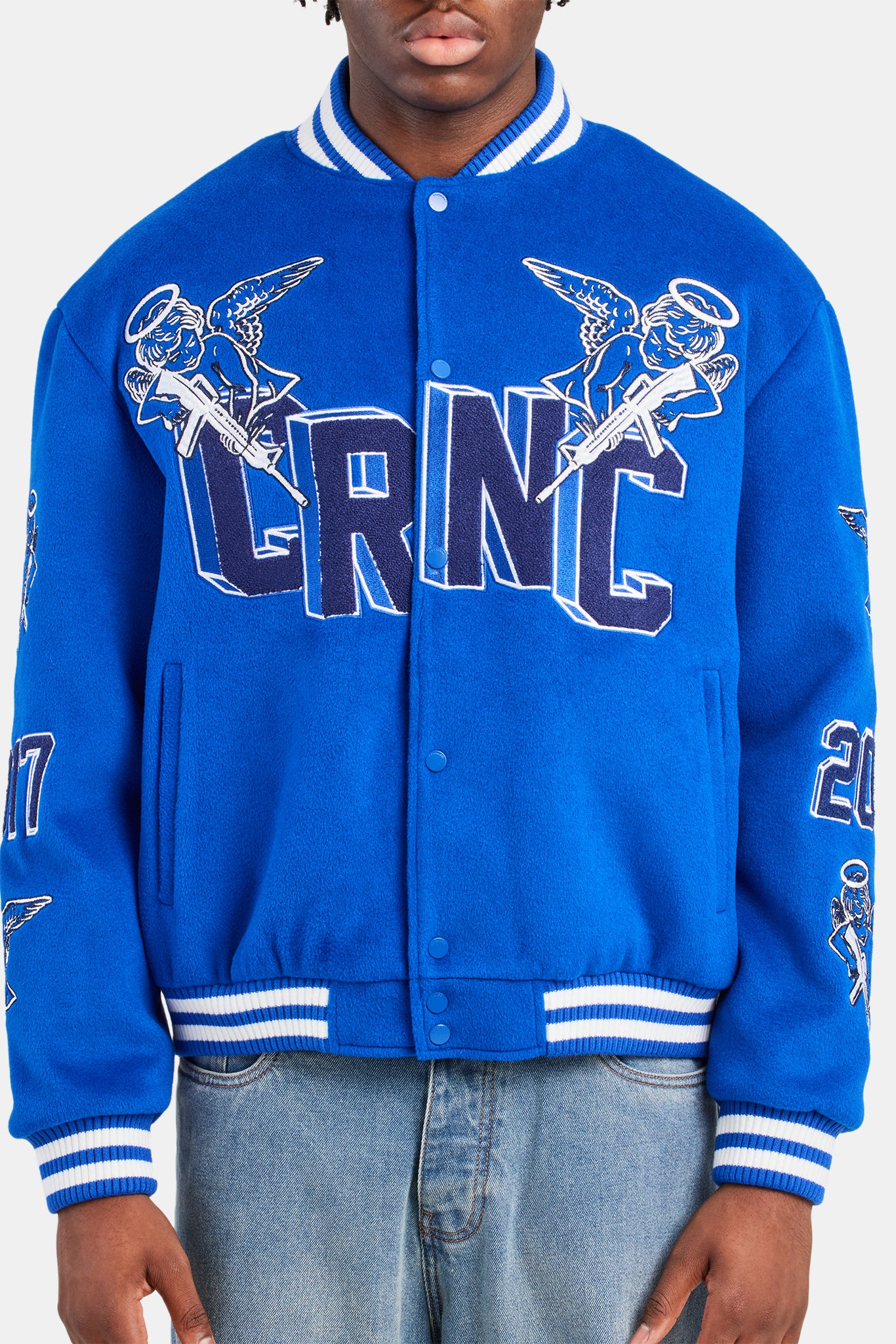 Bullets From Above Badge Bomber - Cobalt - Image 4