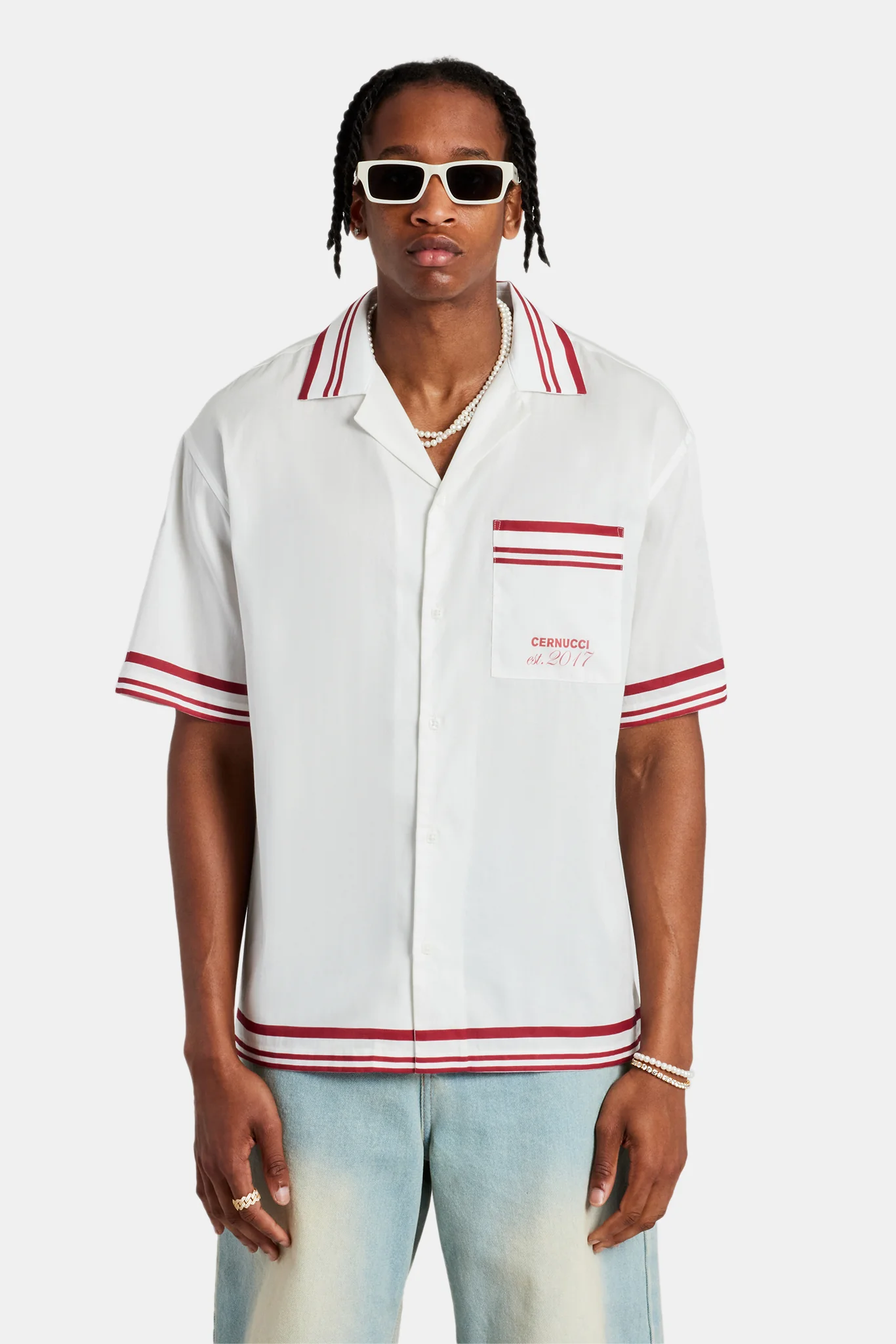 Buzios Brazil Shirt - Off White - Image 2