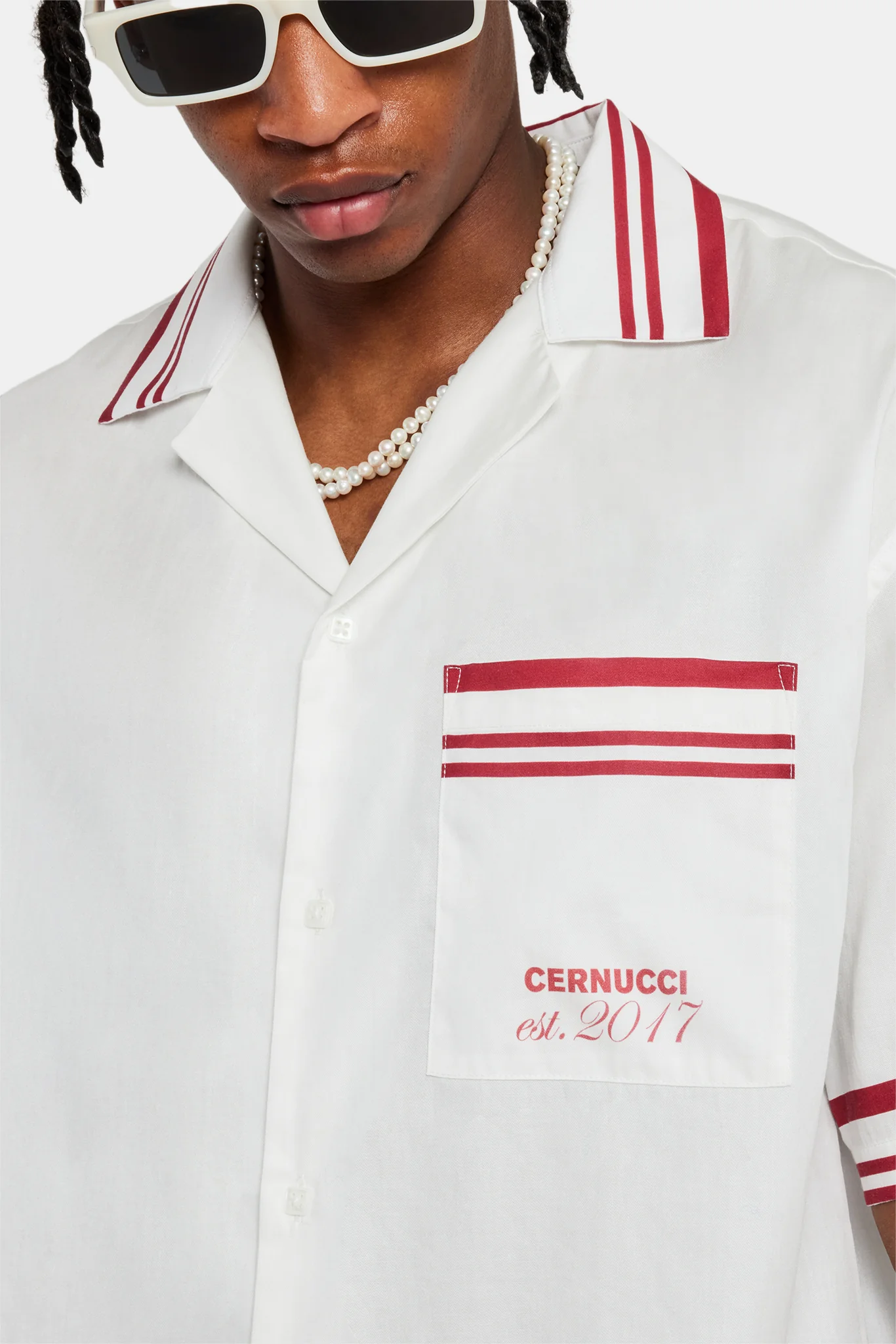 Buzios Brazil Shirt - Off White - Image 3