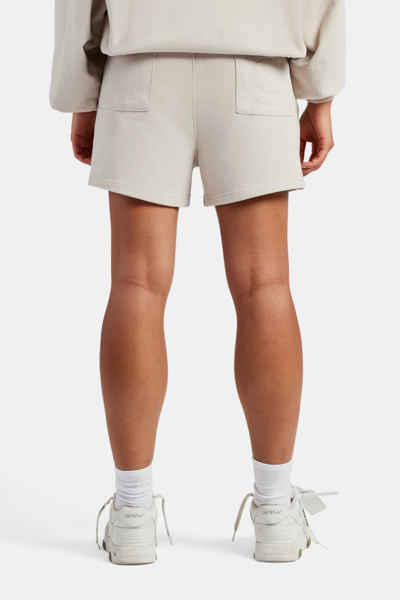 C Embroidered Short - Stone - Image 3