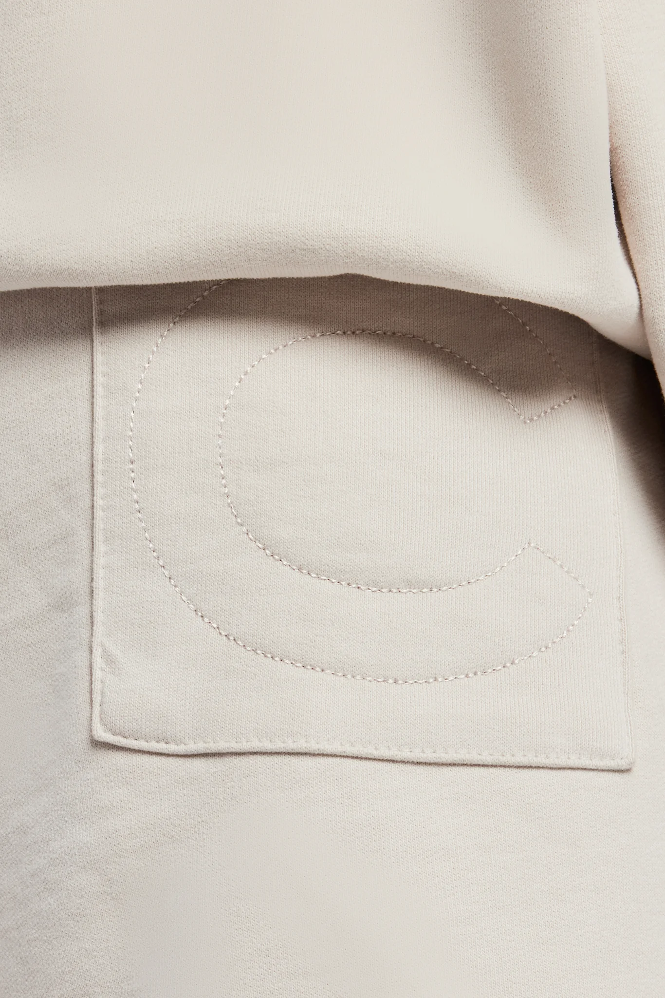 C Embroidered Short - Stone - Image 4