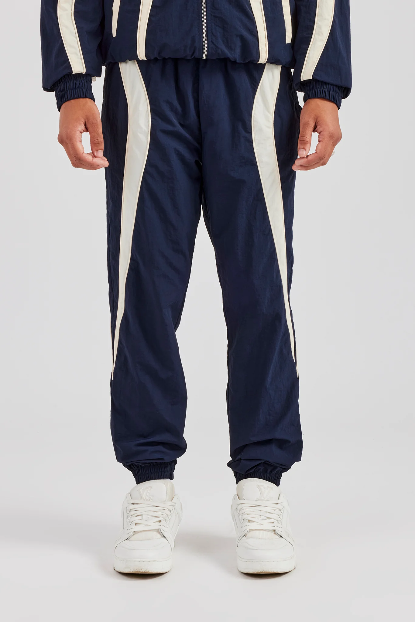 CCC Nylon Cuffed Jogger - Navy Blue - Image 2