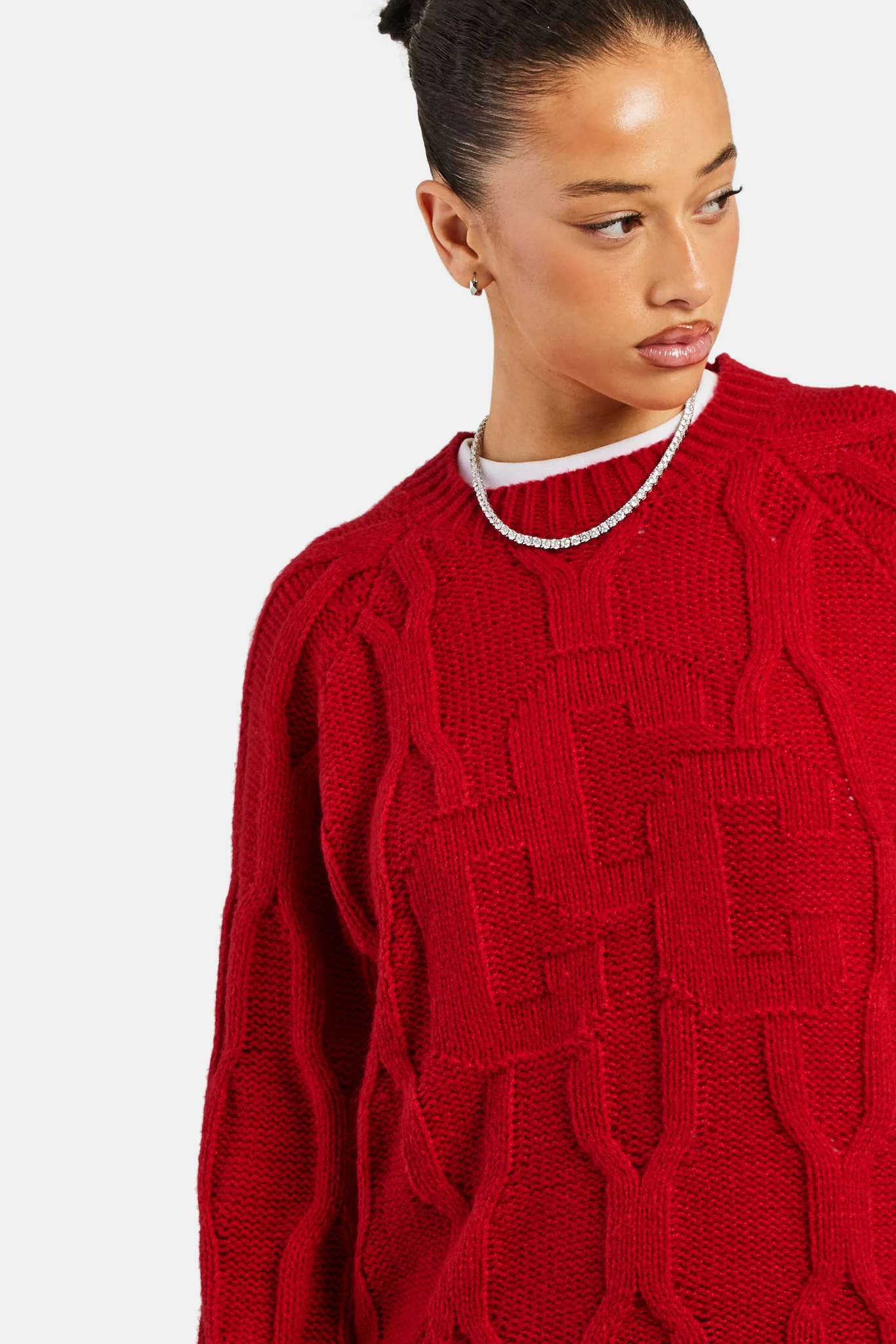 CCC Raglan Sweater - Red - Image 2