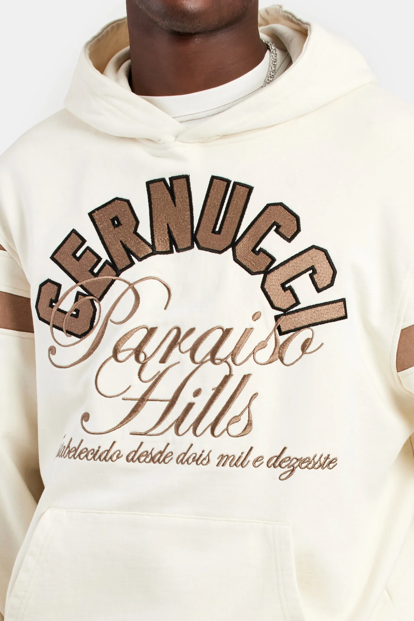 Cernucci Applique Paraiso Hoodie - Image 3