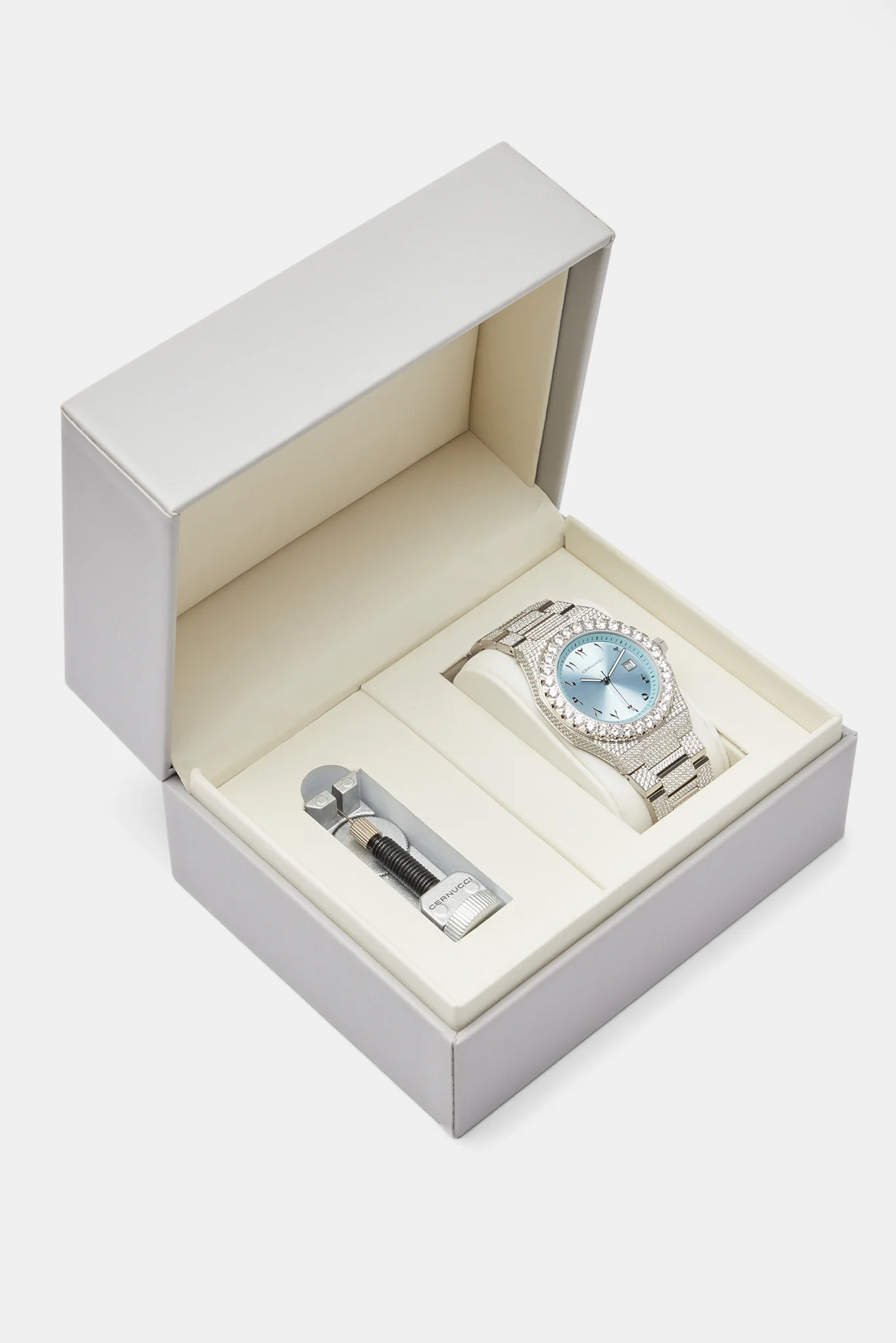 Cernucci Blue Iced Watch - Image 5