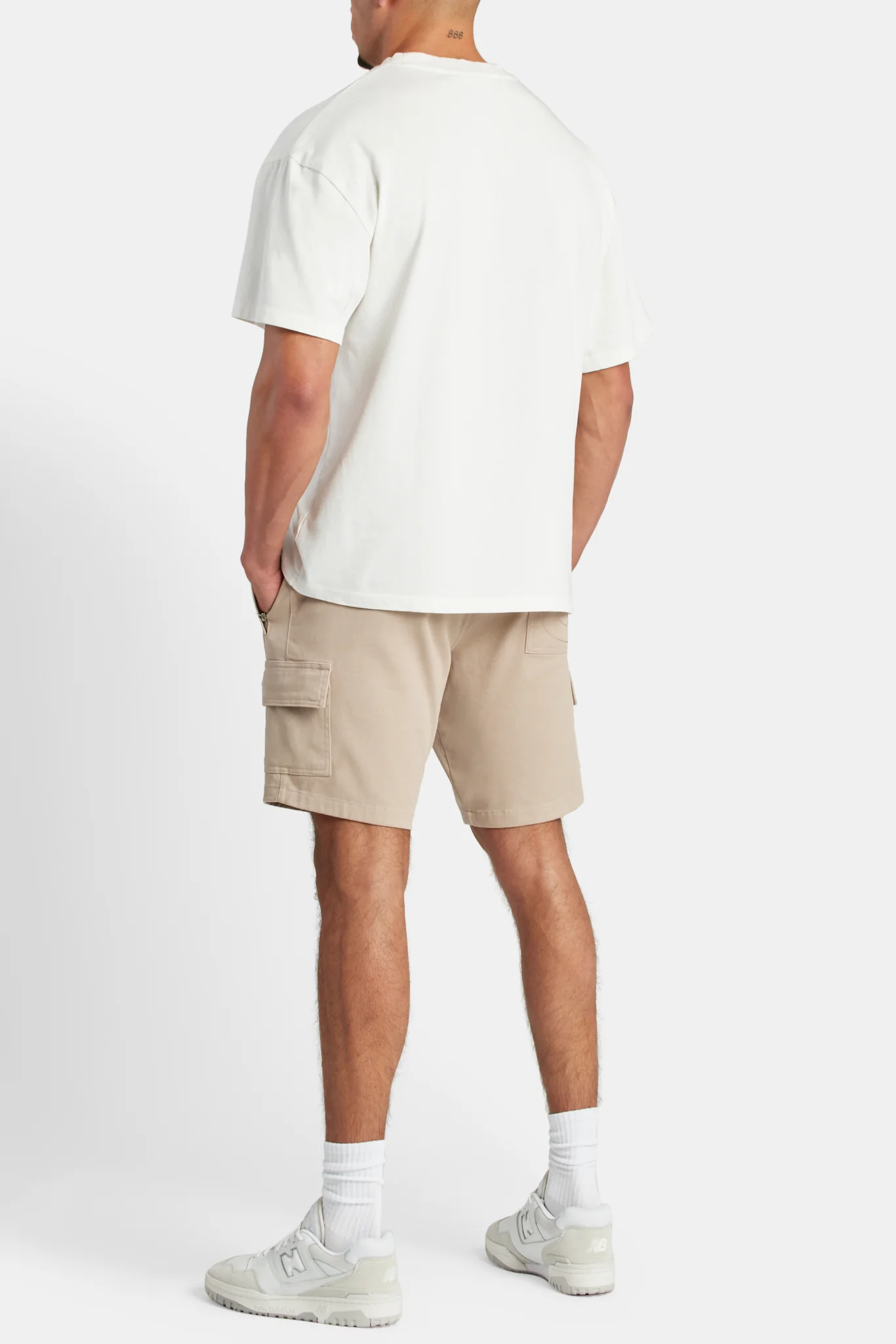 Cernucci Cargo Shorts - Sand - Image 5