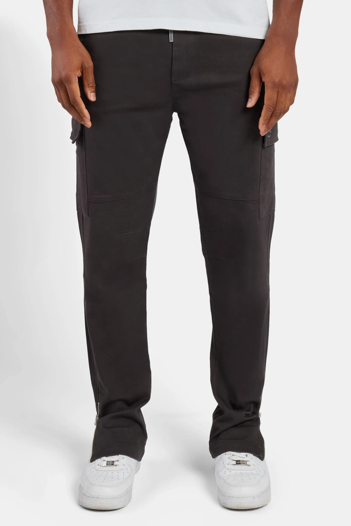 Cernucci Cargo Trouser - Dark Grey - Image 3