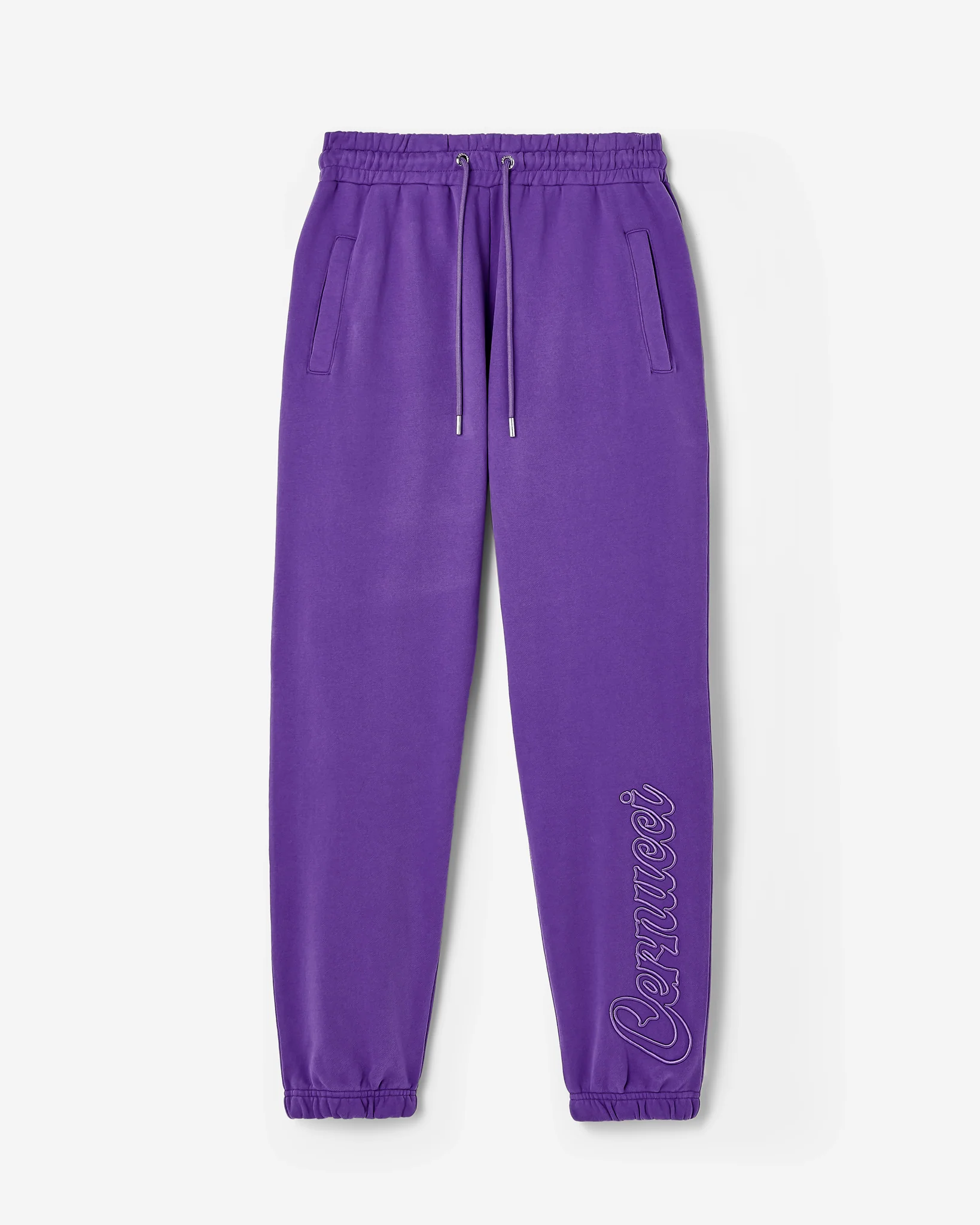 Cernucci Embroidered Jogger - Purple - Image 2