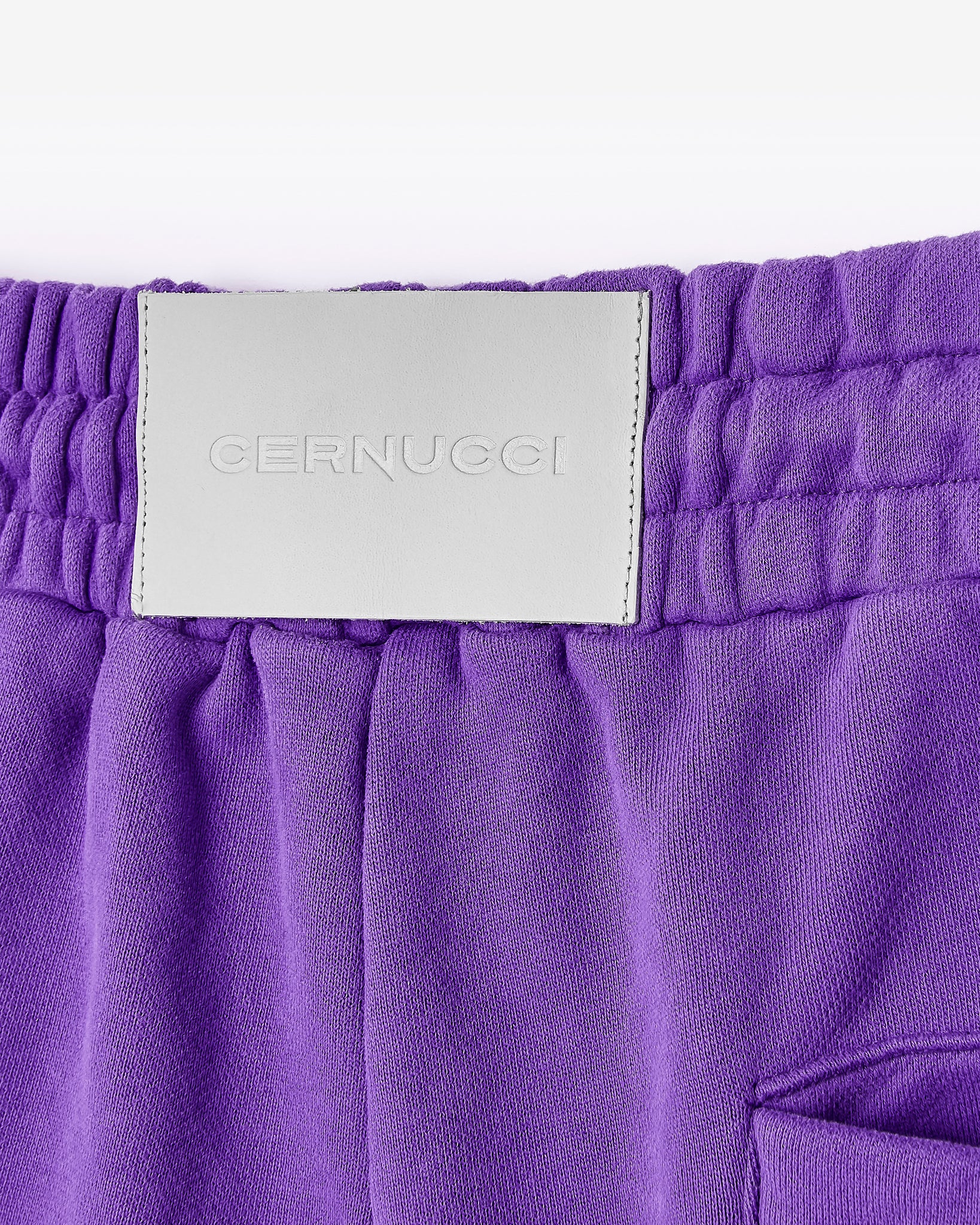 Cernucci Embroidered Jogger - Purple - Image 6