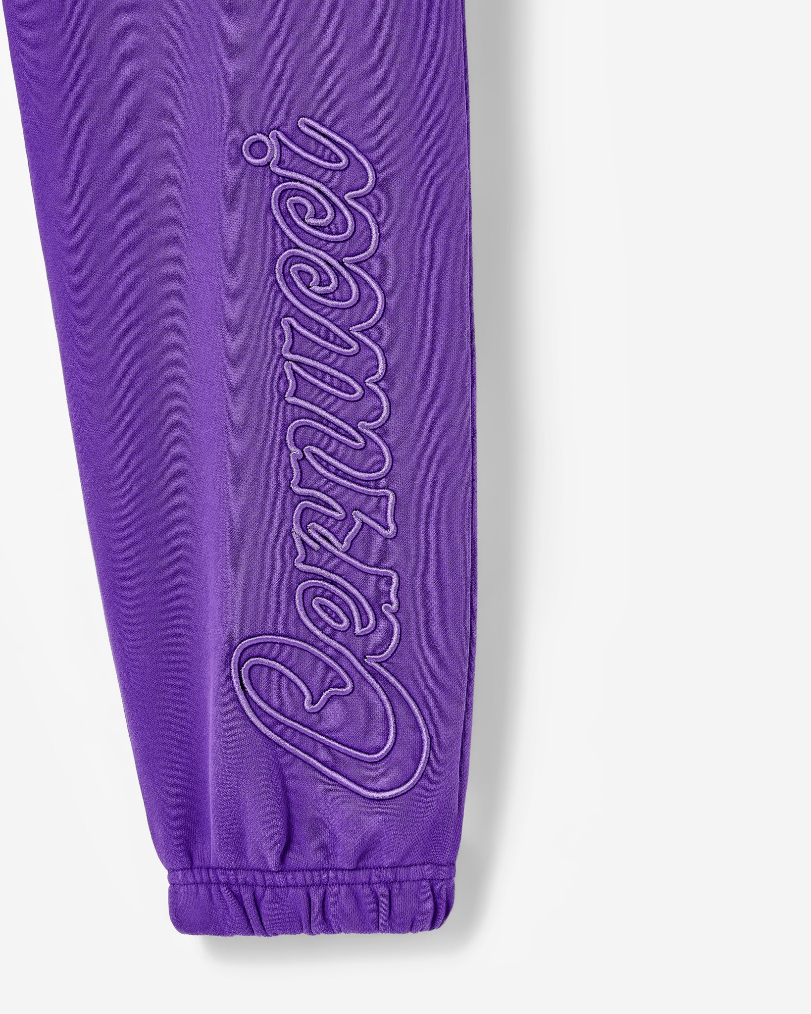 Cernucci Embroidered Jogger - Purple - Image 7