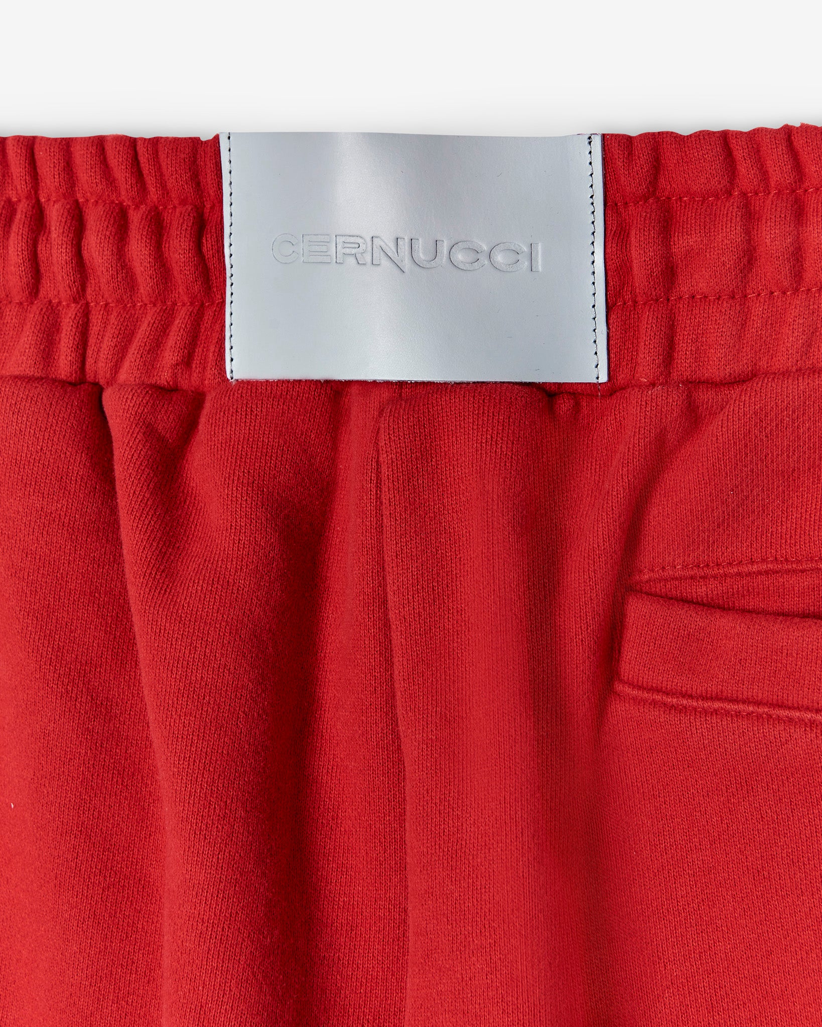 Cernucci Embroidered Jogger - Red - Image 6