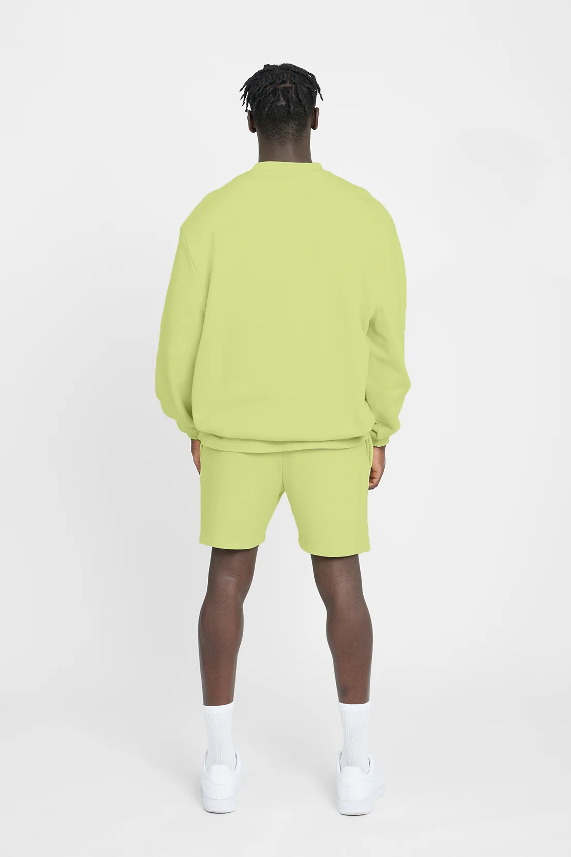 Cernucci Embroidered Sweatshirt - Lime - Image 4