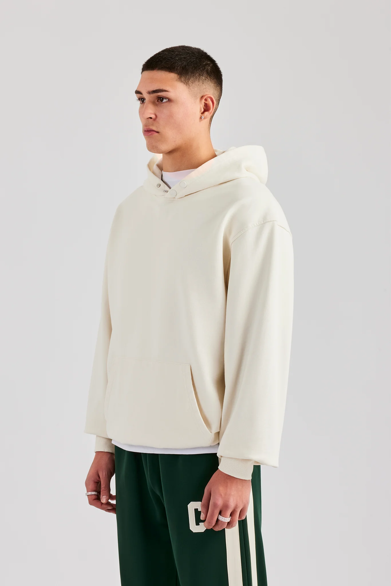 Cernucci Hoodie - Ecru - Image 2