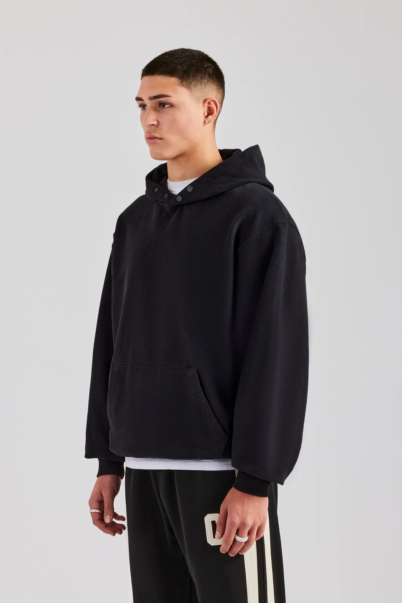 Cernucci Hoodie - Washed Black - Image 2