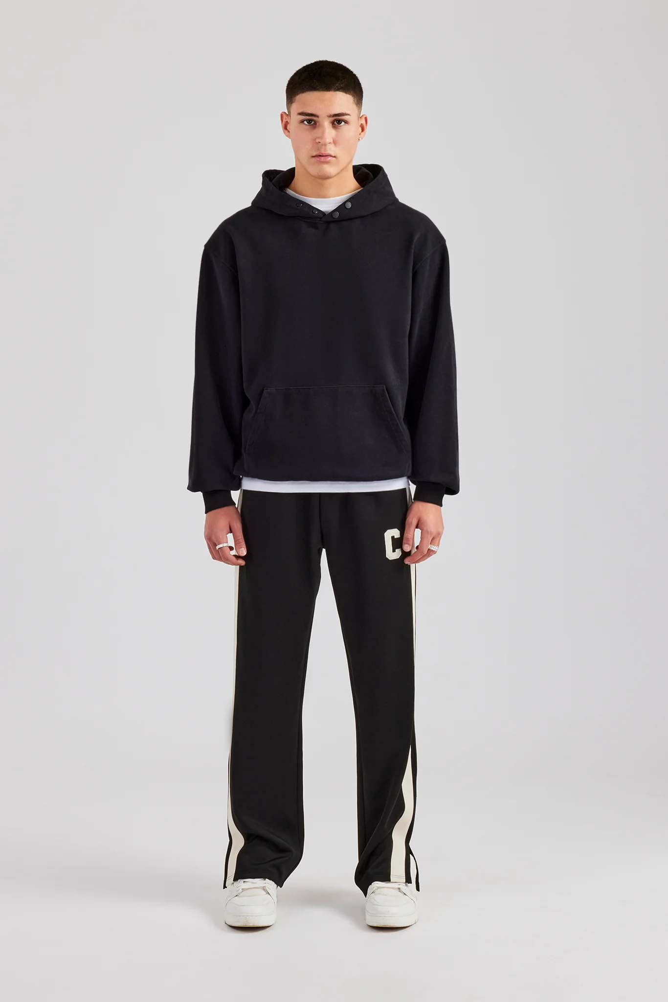 Cernucci Hoodie - Washed Black - Image 4