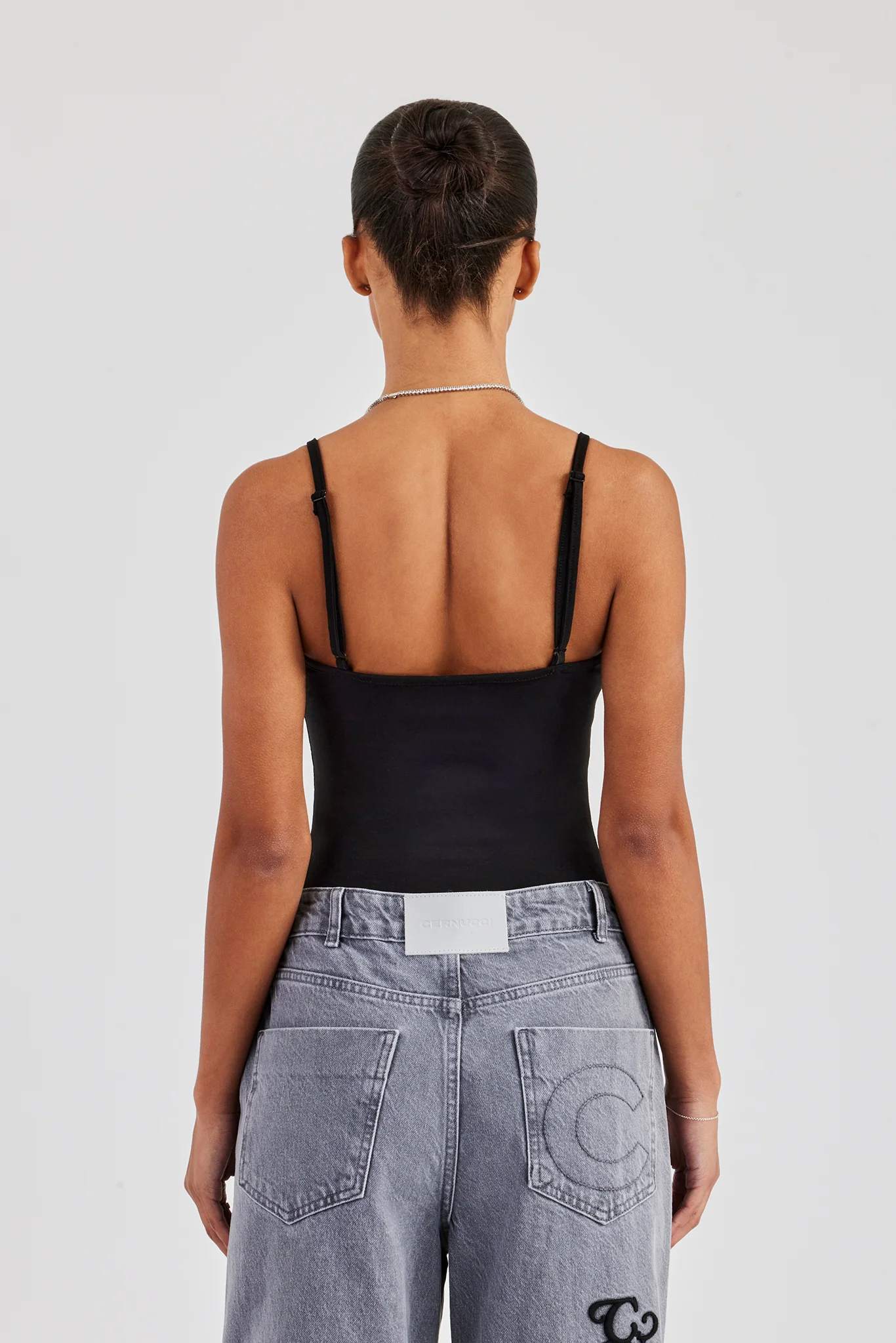 Cernucci Jersey Bodysuit - Black - Image 4