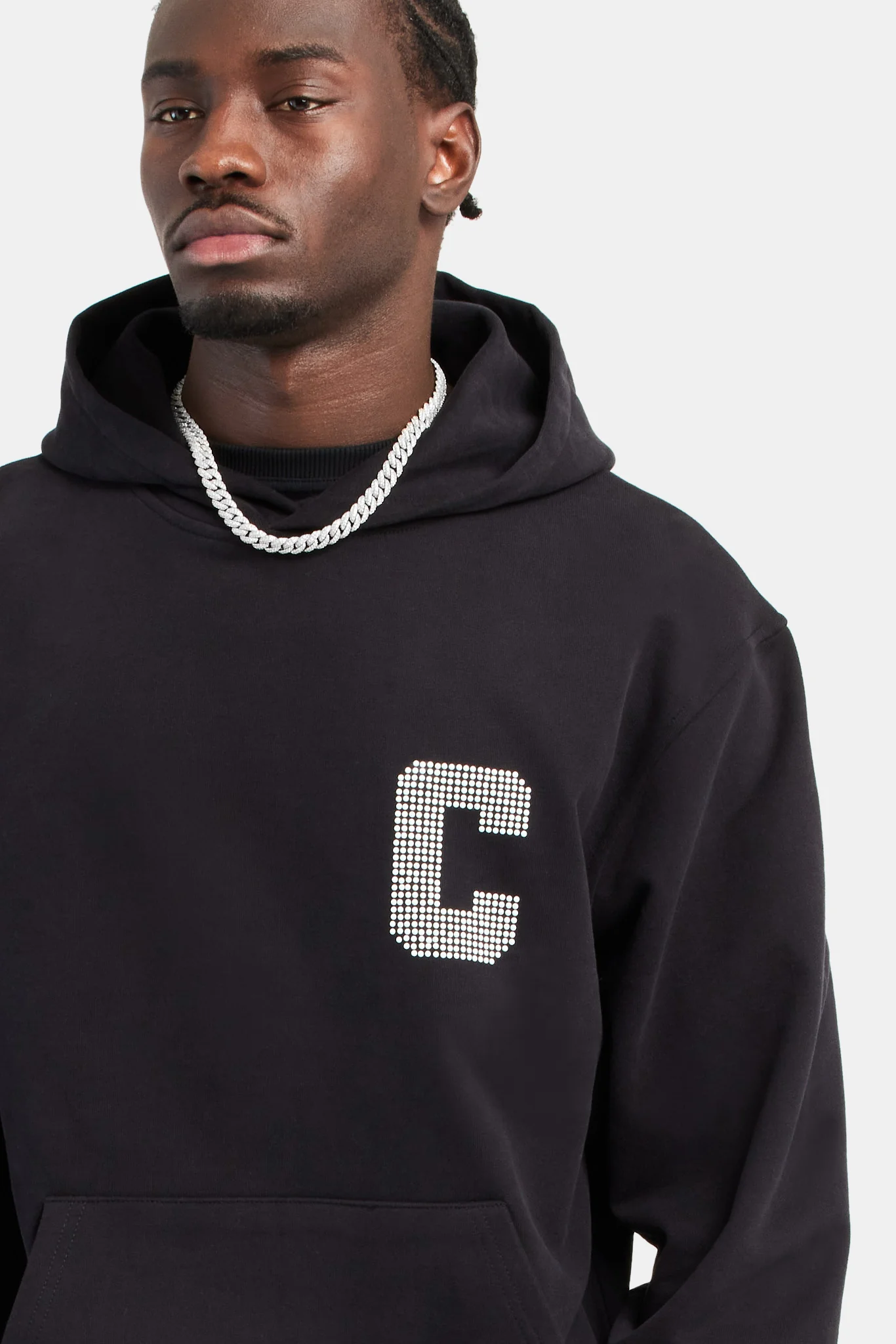 Cernucci Pearl Hoodie  - Black - Image 3