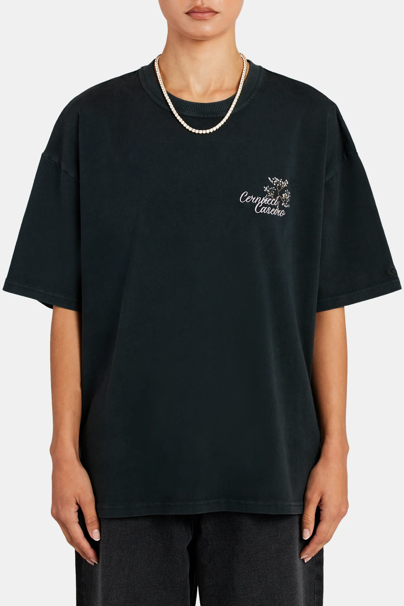 Cernucci Pearl Tree Washed T-Shirt - Vintage Wash - Image 2