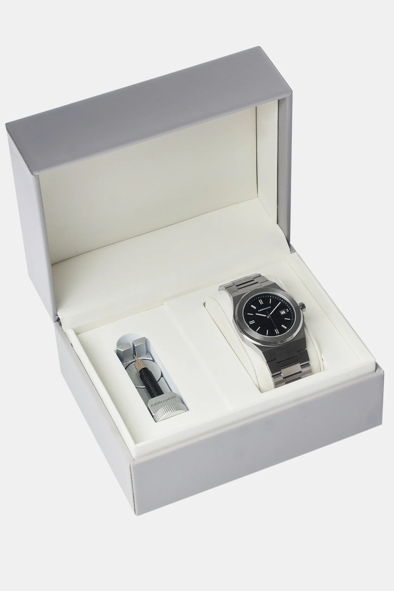 Cernucci Polished Watch - Black - Image 5
