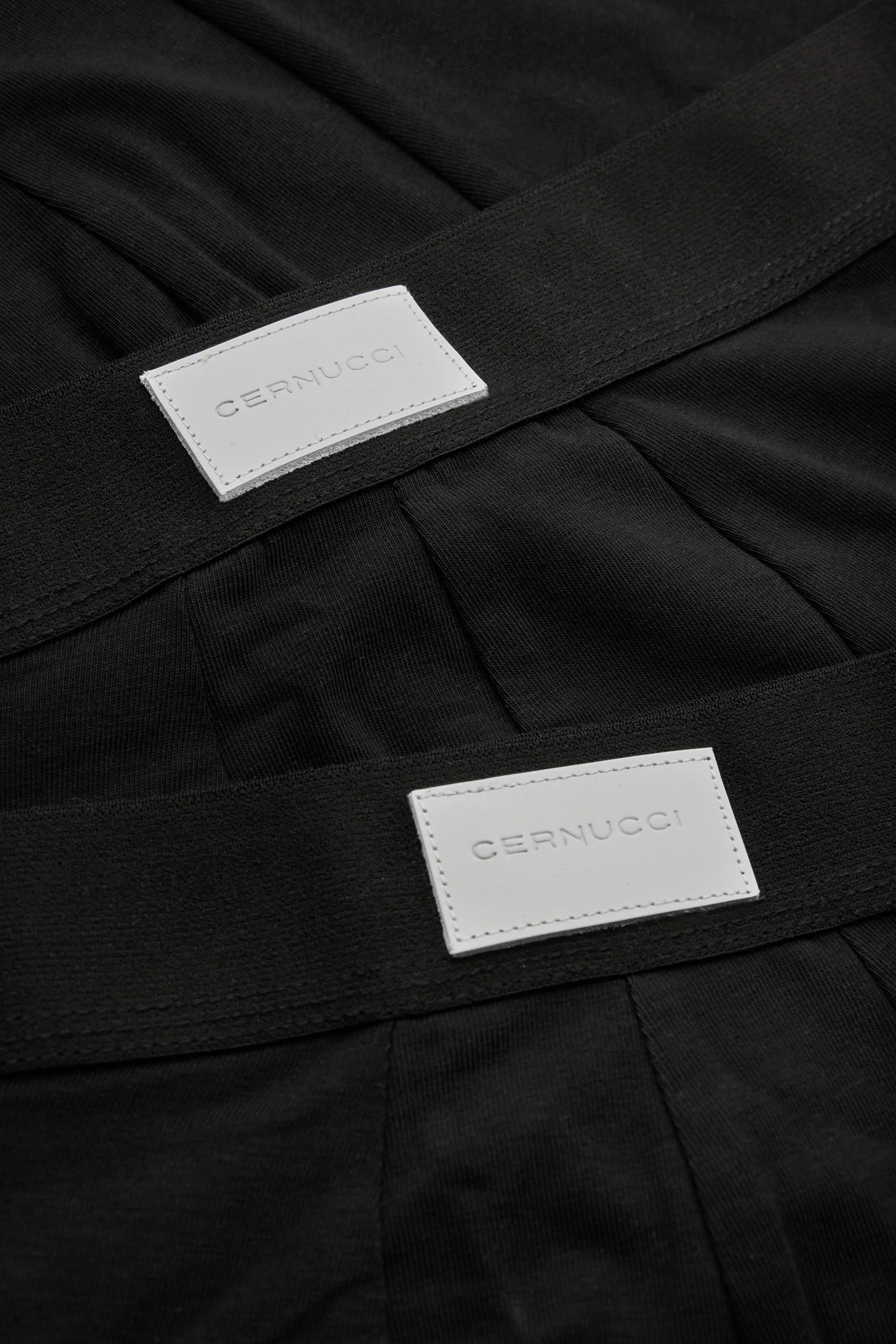 Cernucci PU Tab Boxer Short 3 Pack - Black - Image 3