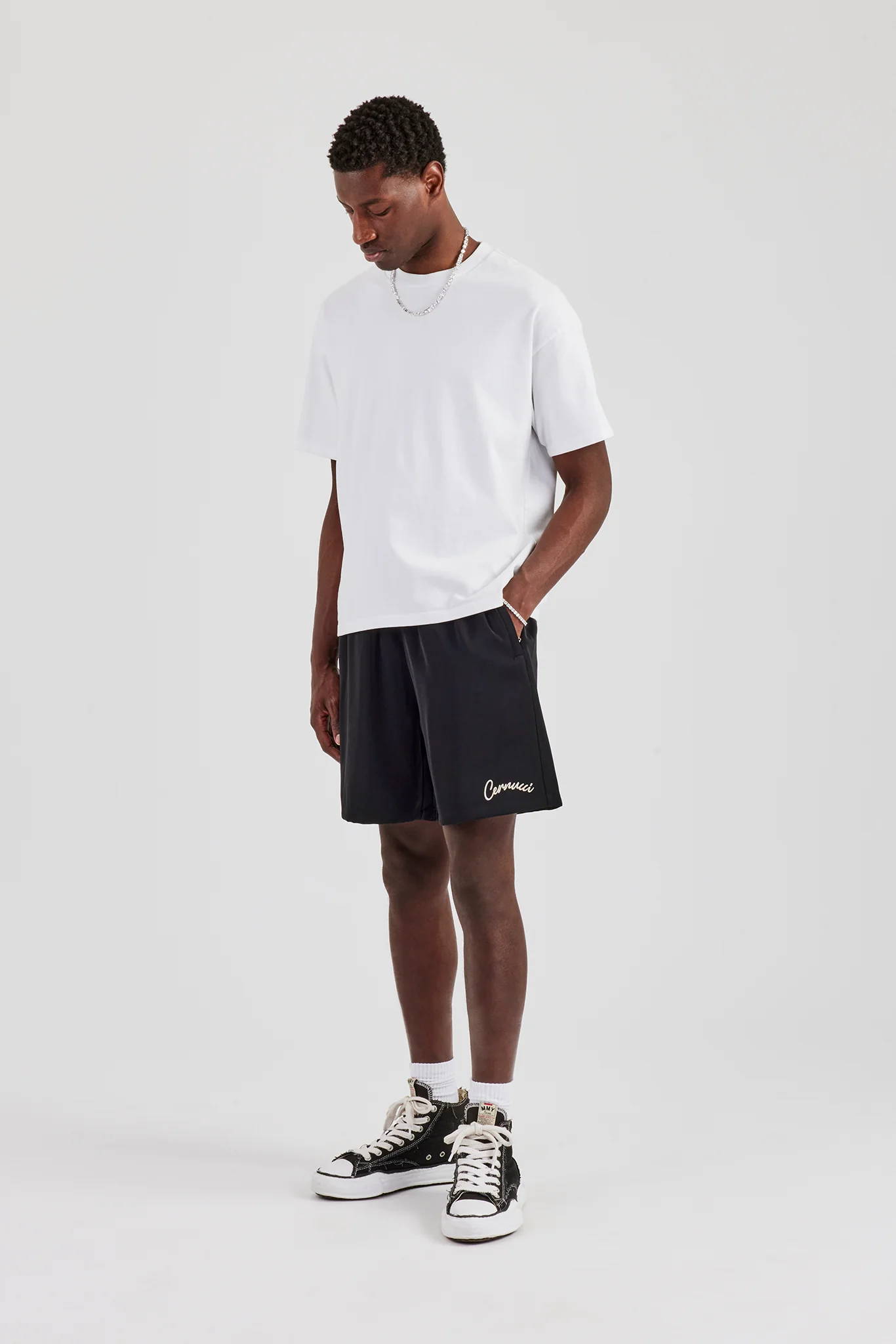 Cernucci Script Relaxed Short - Black - Image 4