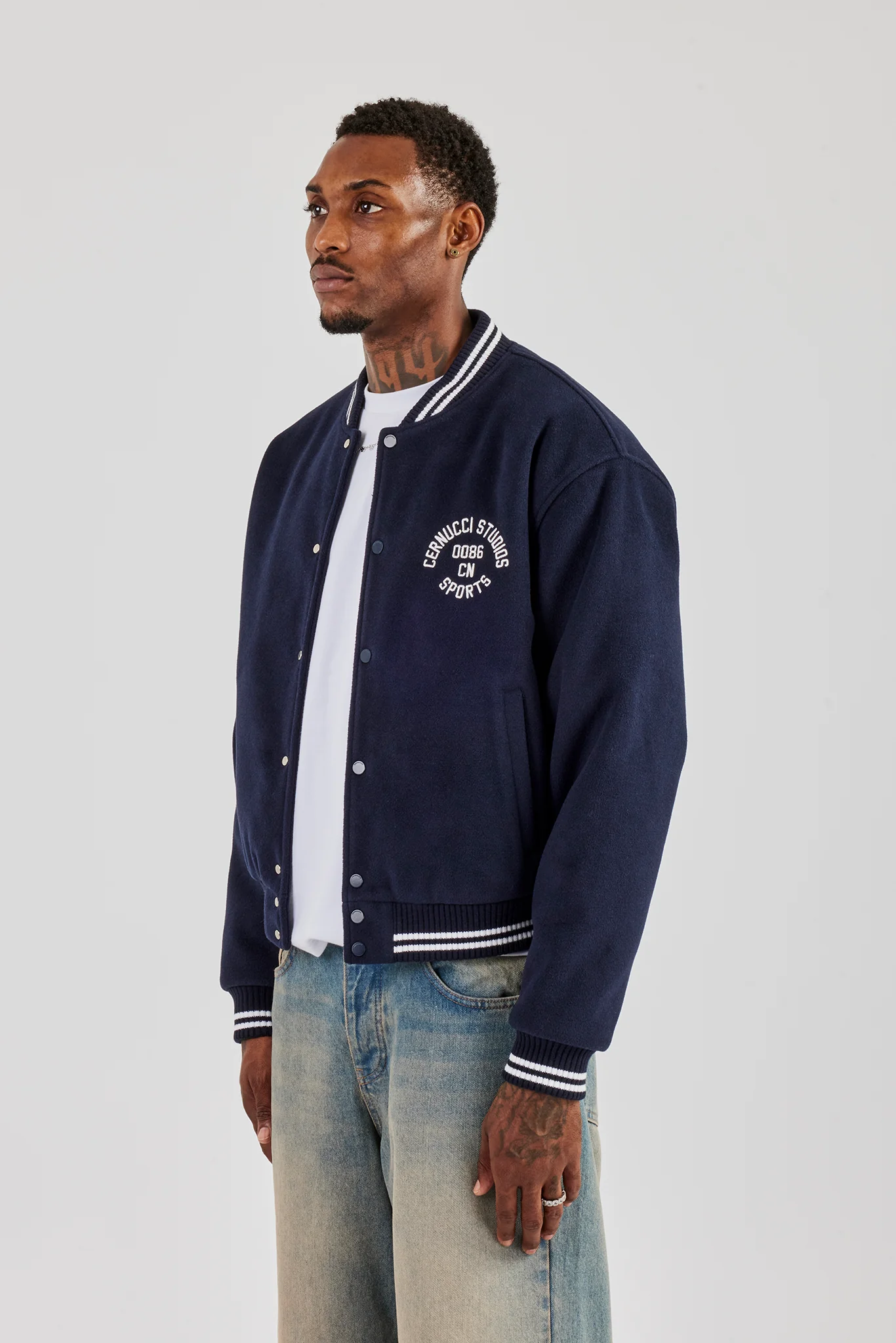 Cernucci Studios Bomber - Navy - Image 4