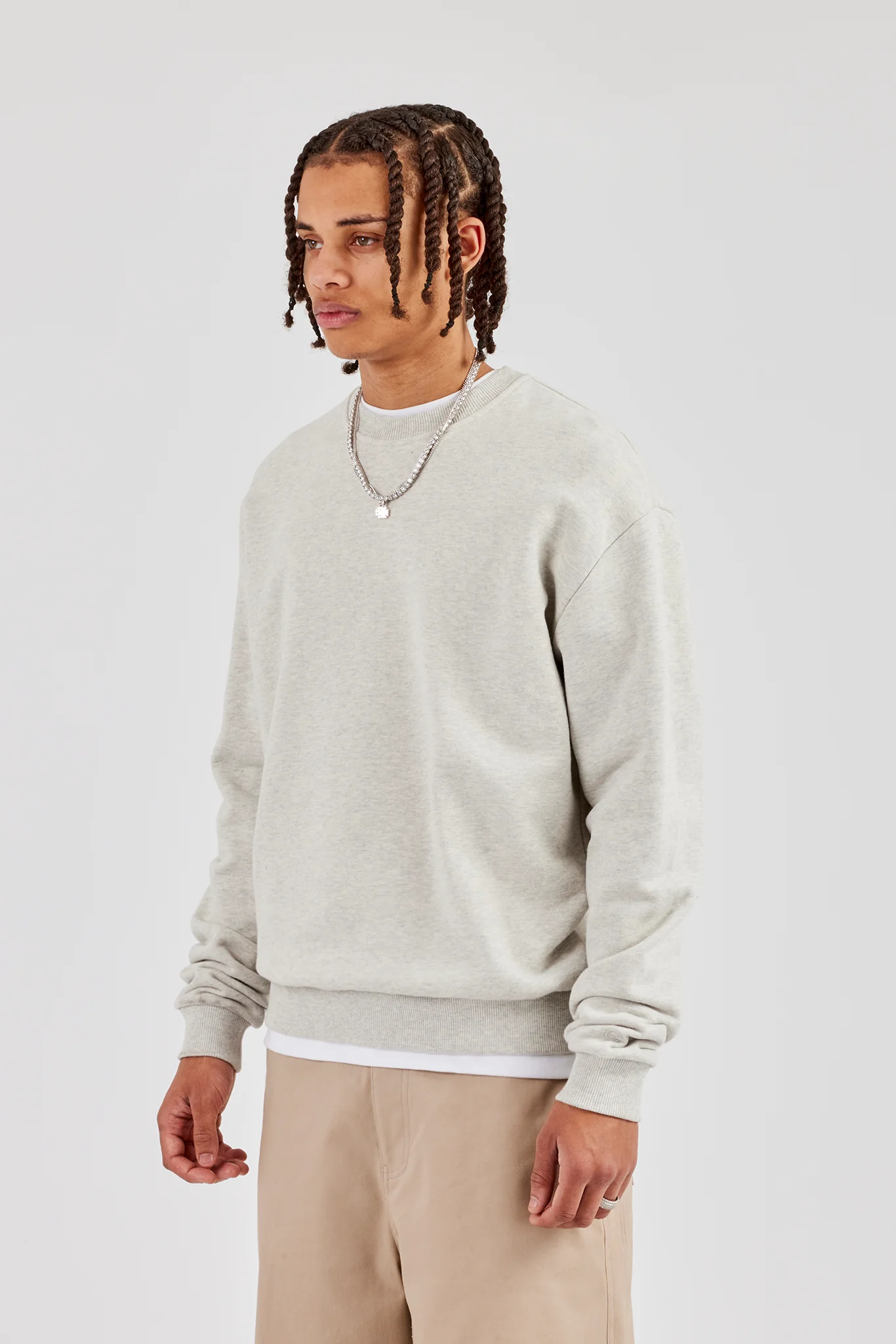 Cernucci Sweatshirt - Ash Grey - Image 2