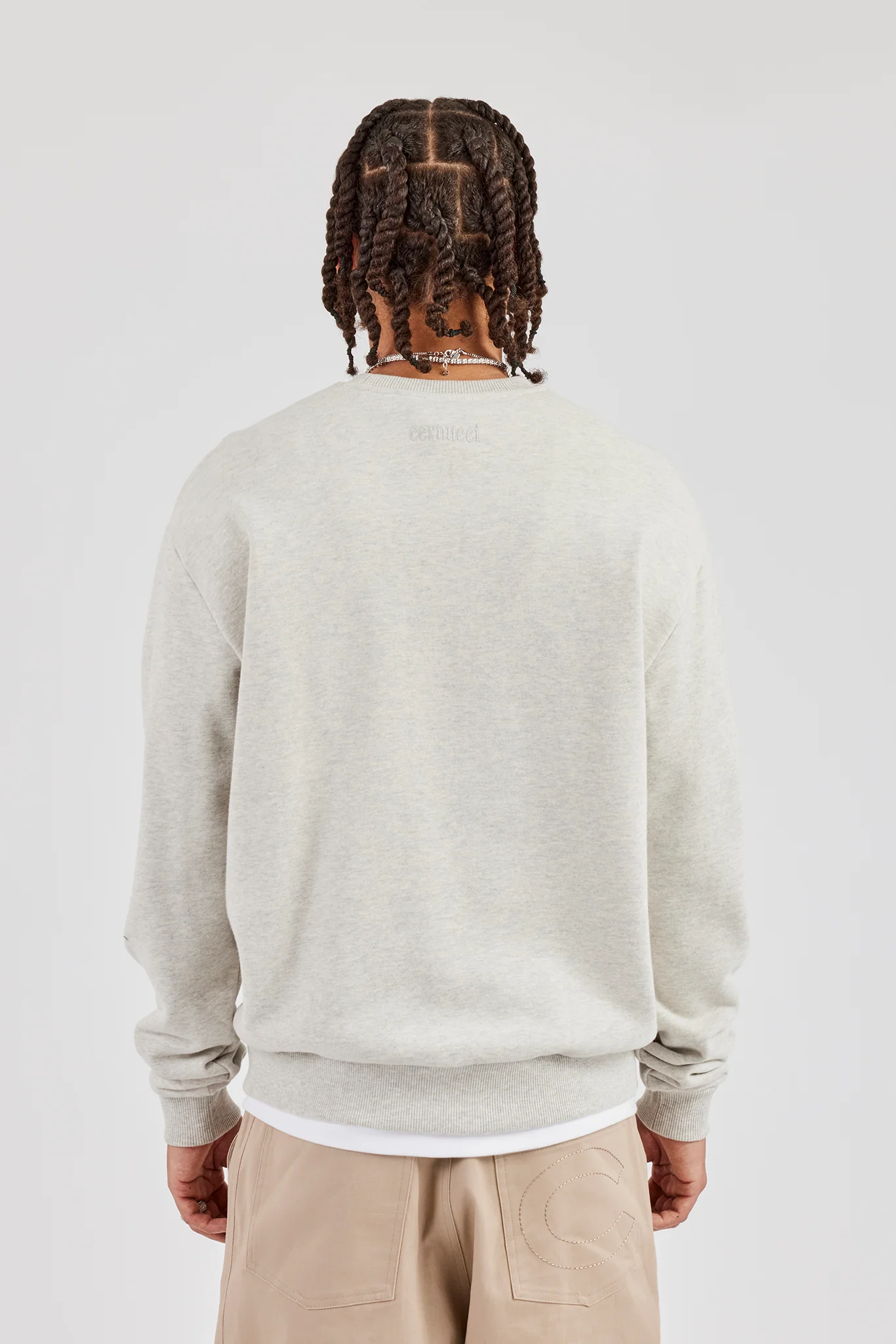 Cernucci Sweatshirt - Ash Grey - Image 3