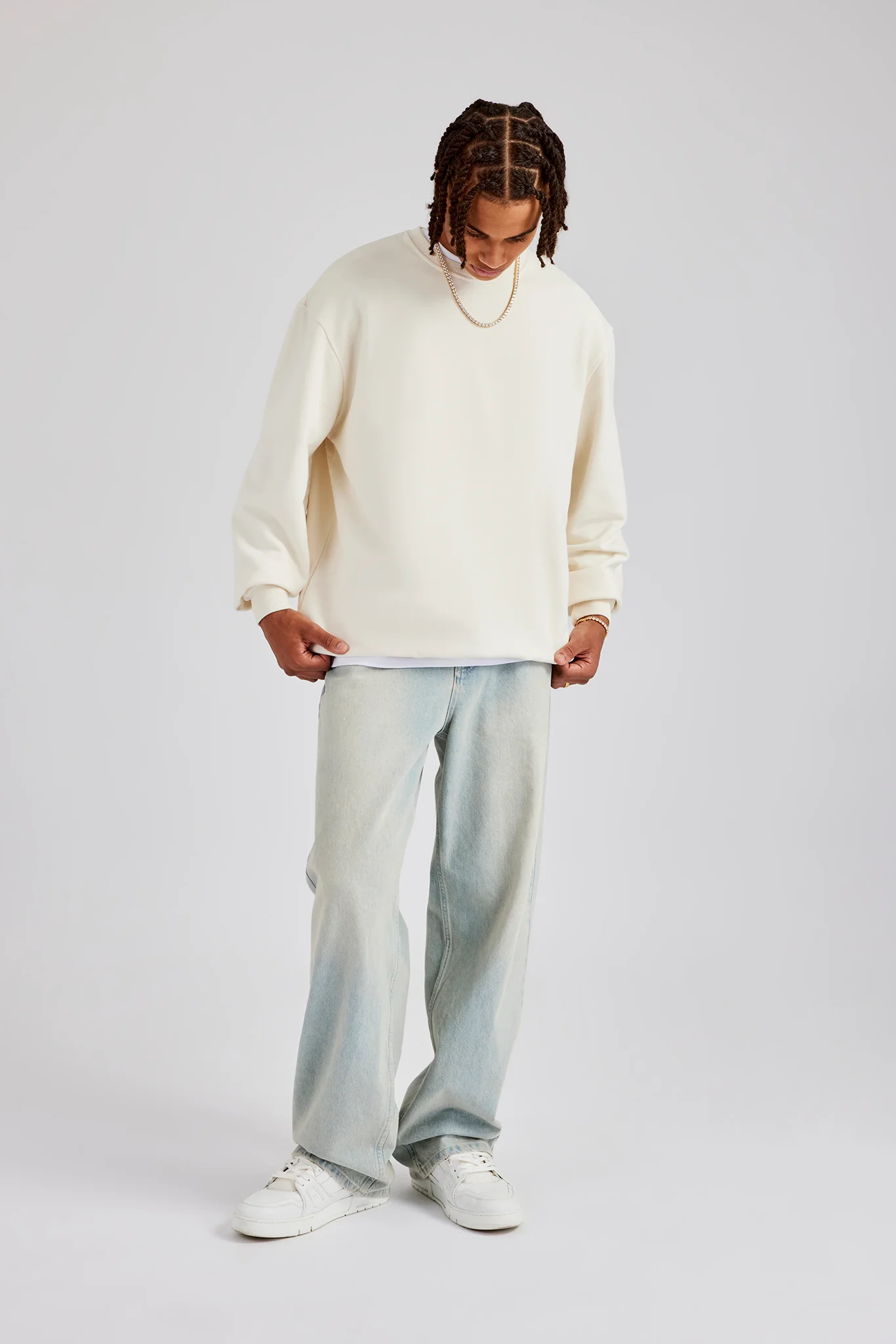 Cernucci Sweatshirt - Ecru - Image 4