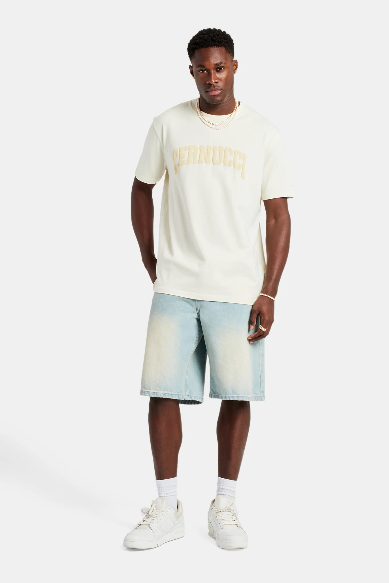 Cernucci Varsity Logo T-Shirt - Image 4
