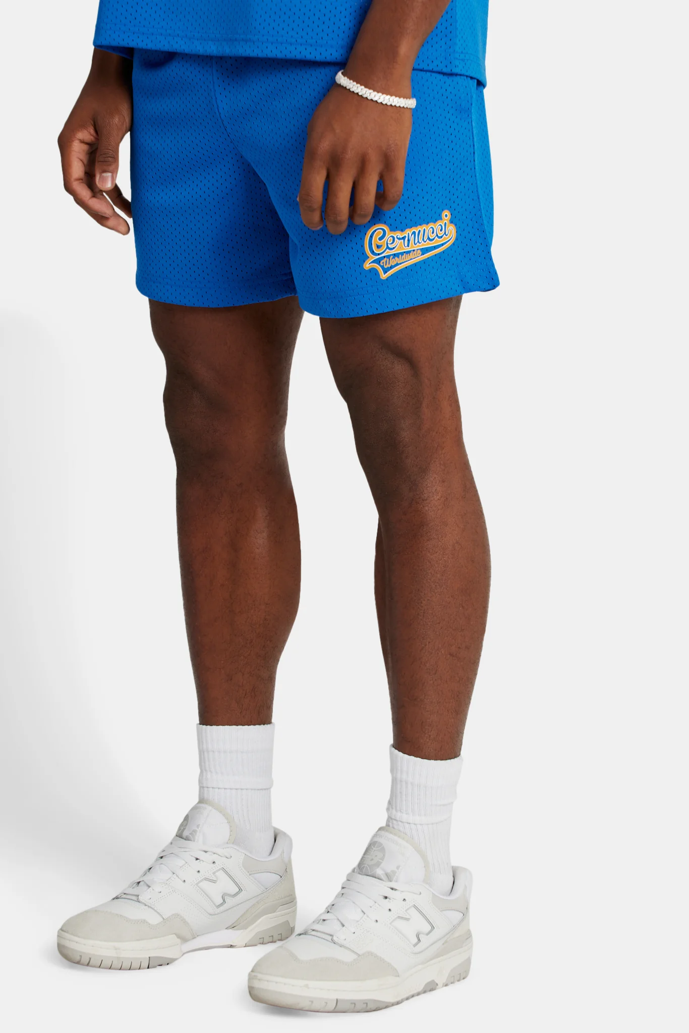 Cernucci Varsity Mesh Short - Cobalt - Image 3