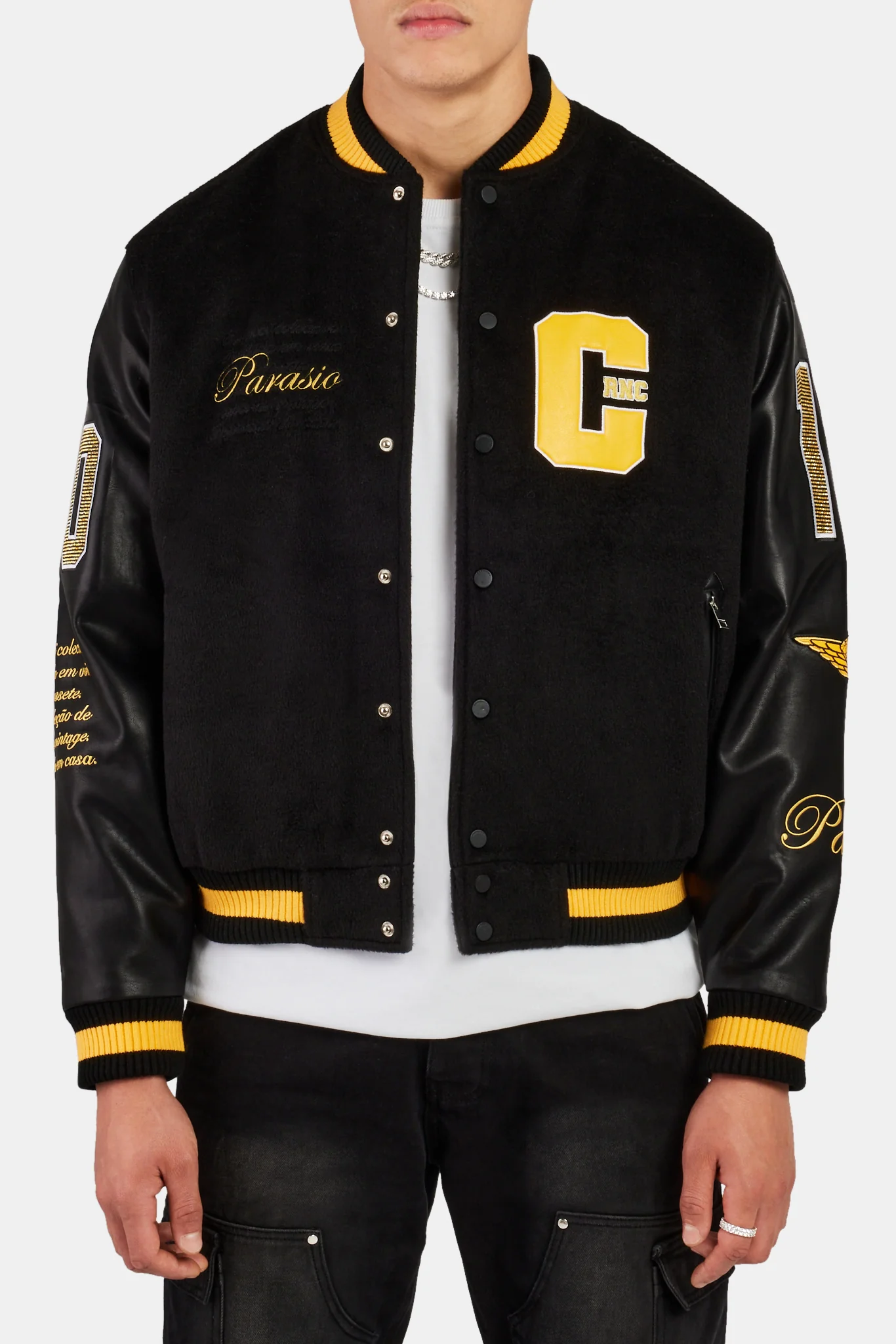 Champions Varsity Bomber - Black - Image 3