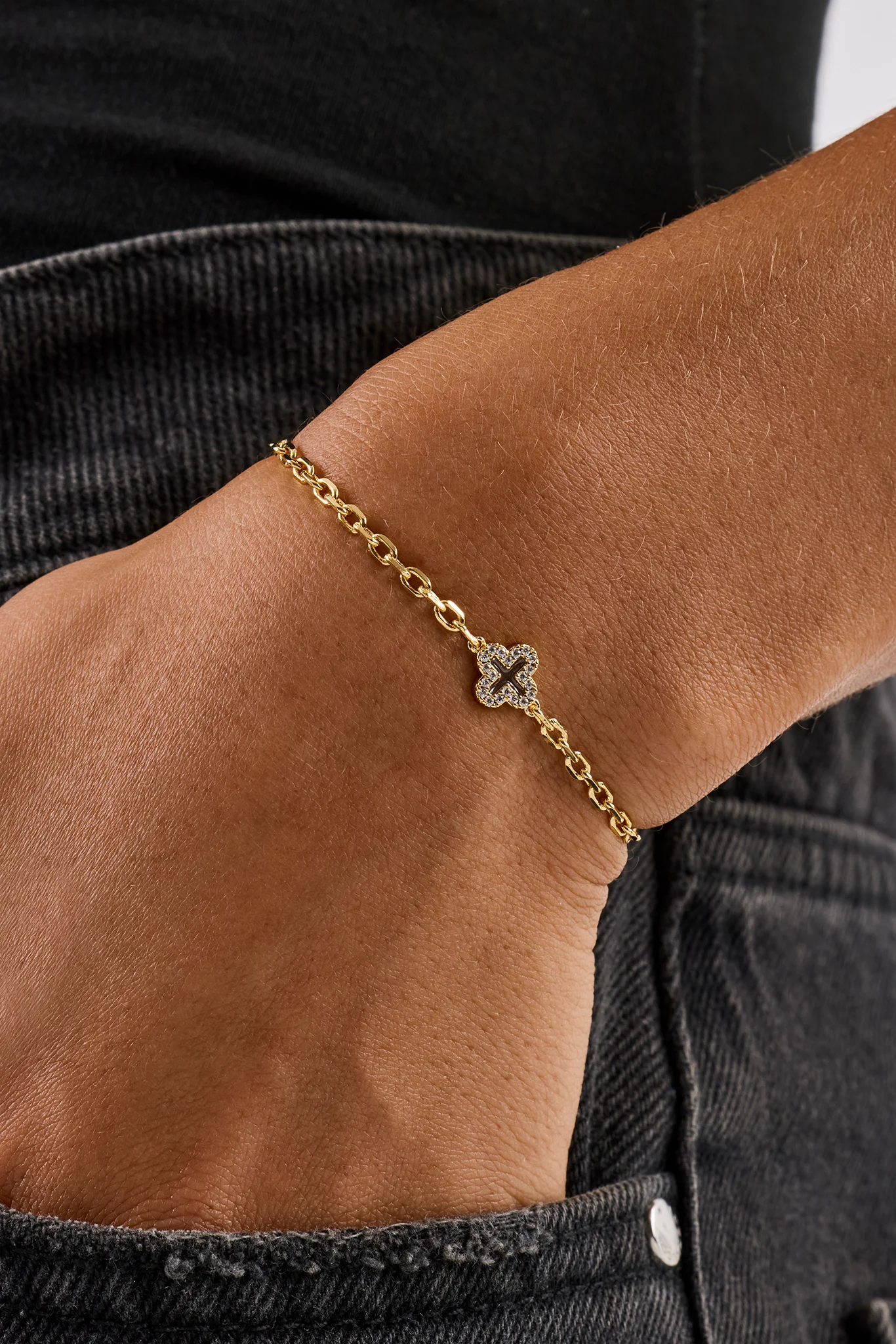 Chocolate Motif Bracelet - 8mm - Image 2