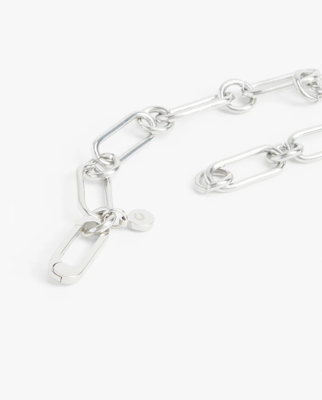 Chunky Chain Link Bracelet - 8mm - Image 2