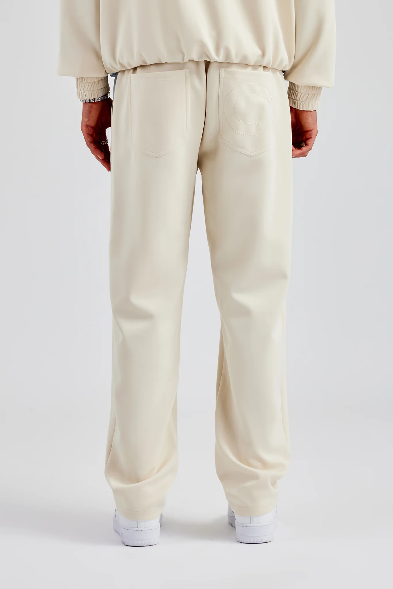 CN Track Pant - Off White - Image 3