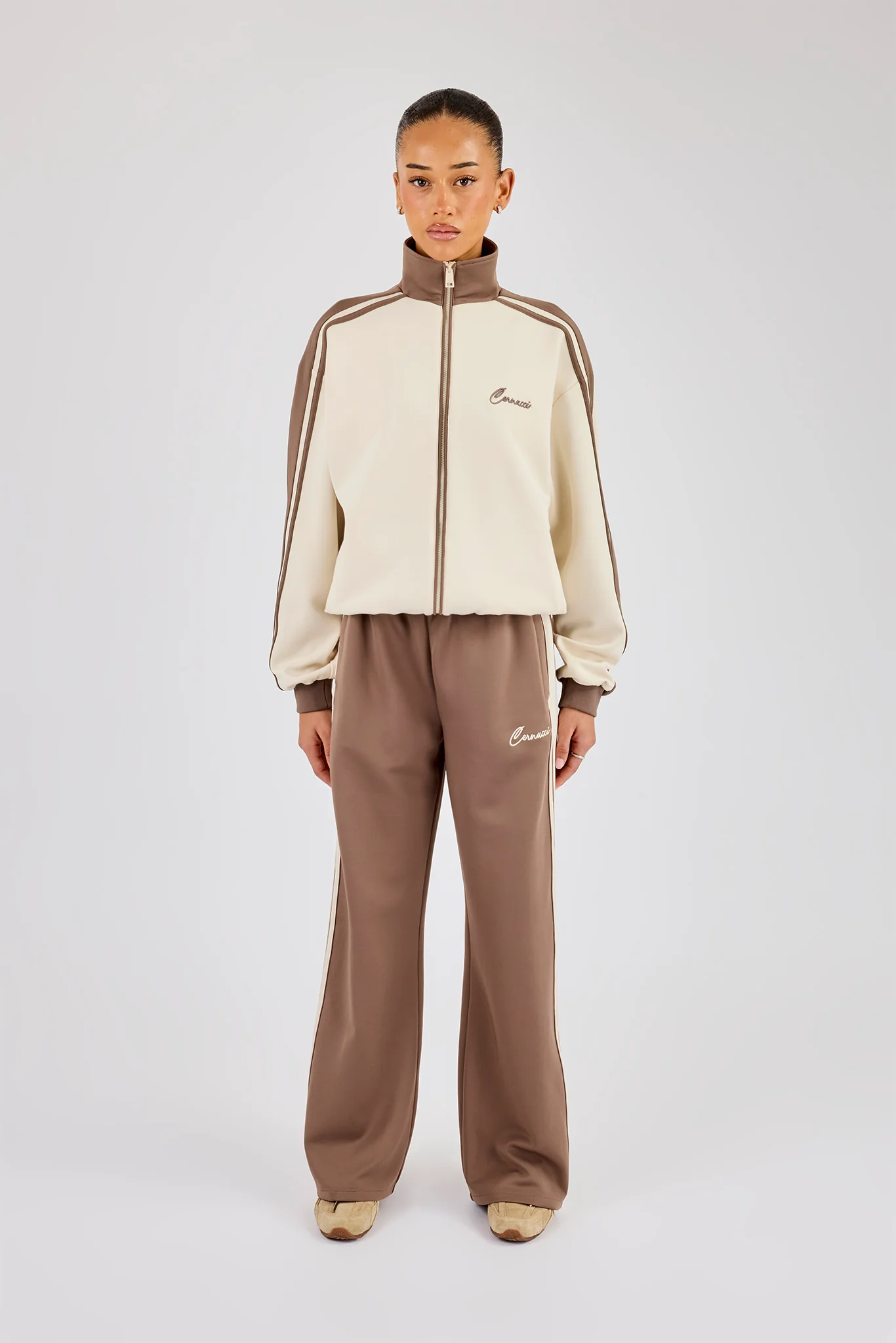 Contrast Detail Track Top & Pant - Image 2