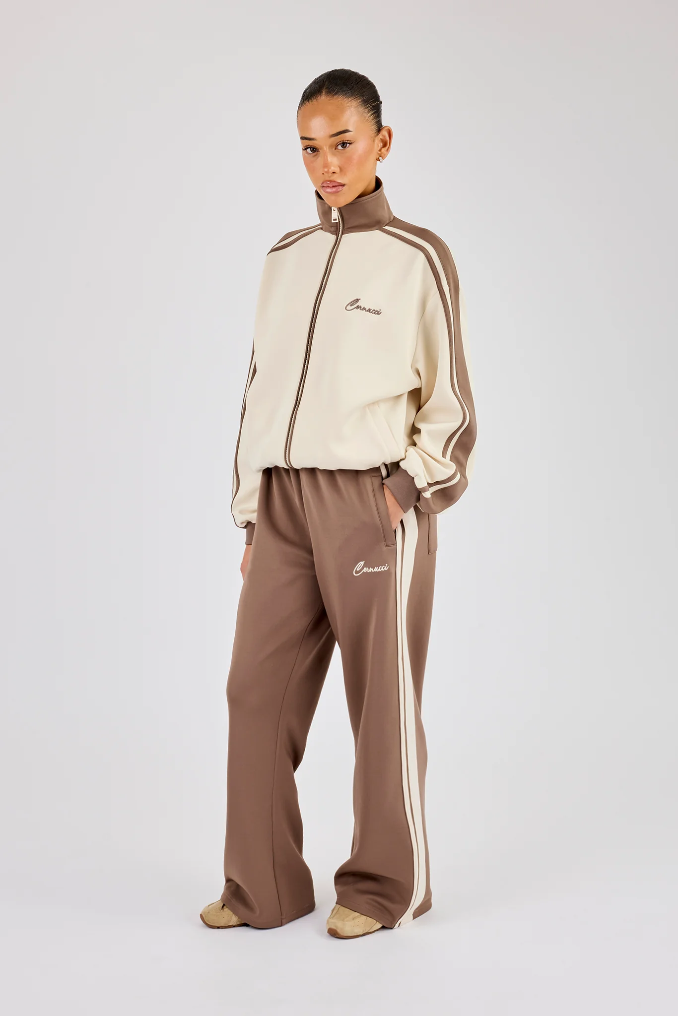 Contrast Detail Track Top & Pant - Image 4