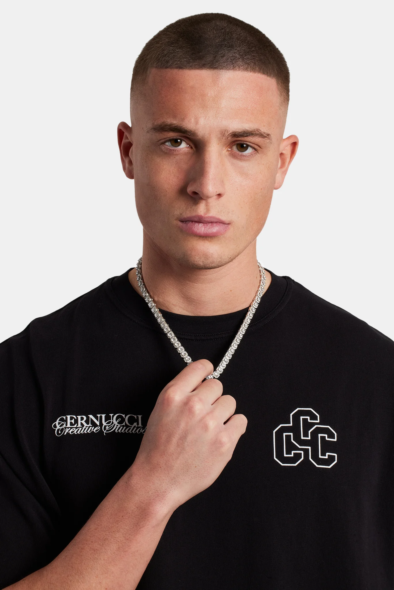 Creative Studios Oversized T-Shirt - Black - Image 2