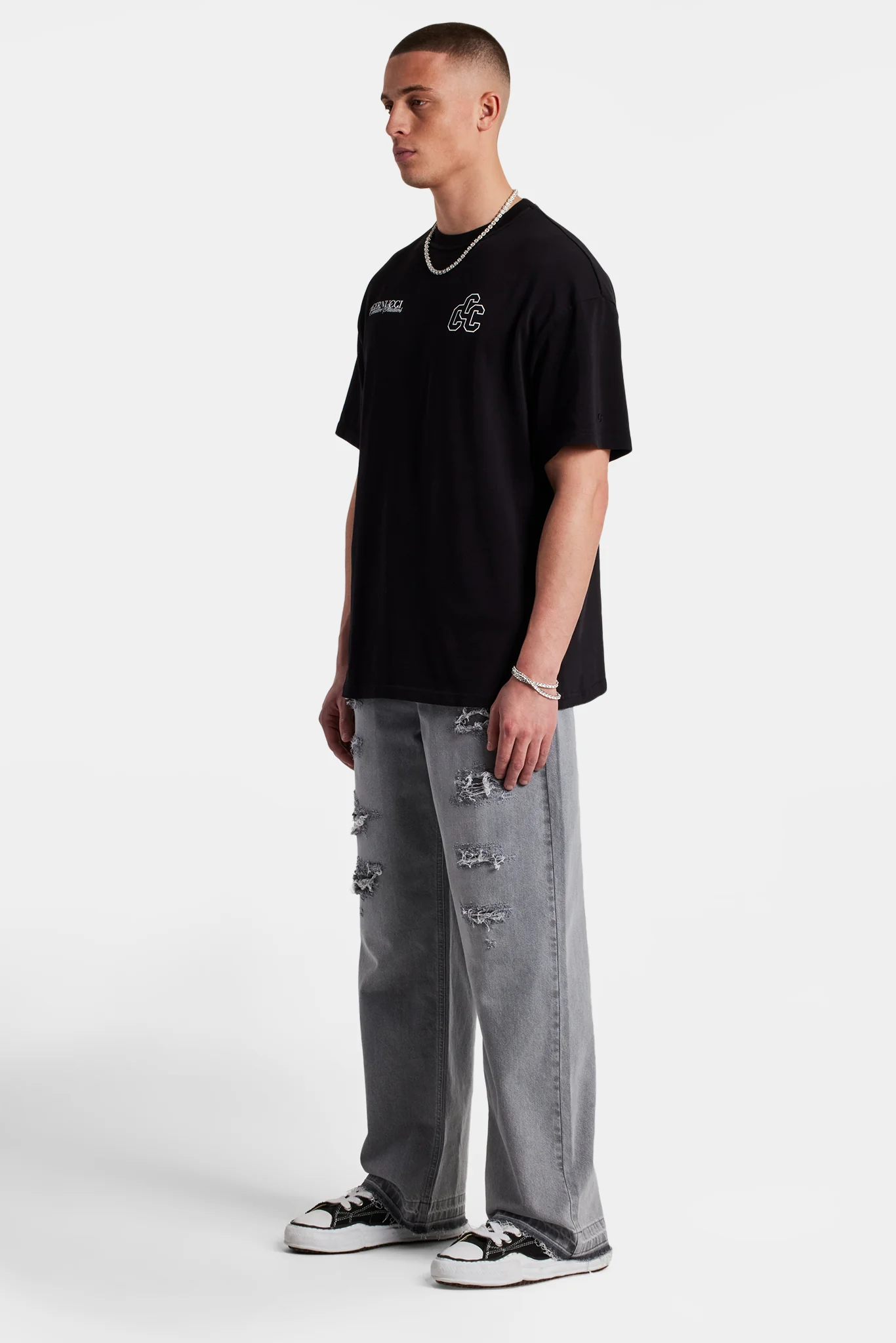 Creative Studios Oversized T-Shirt - Black - Image 5