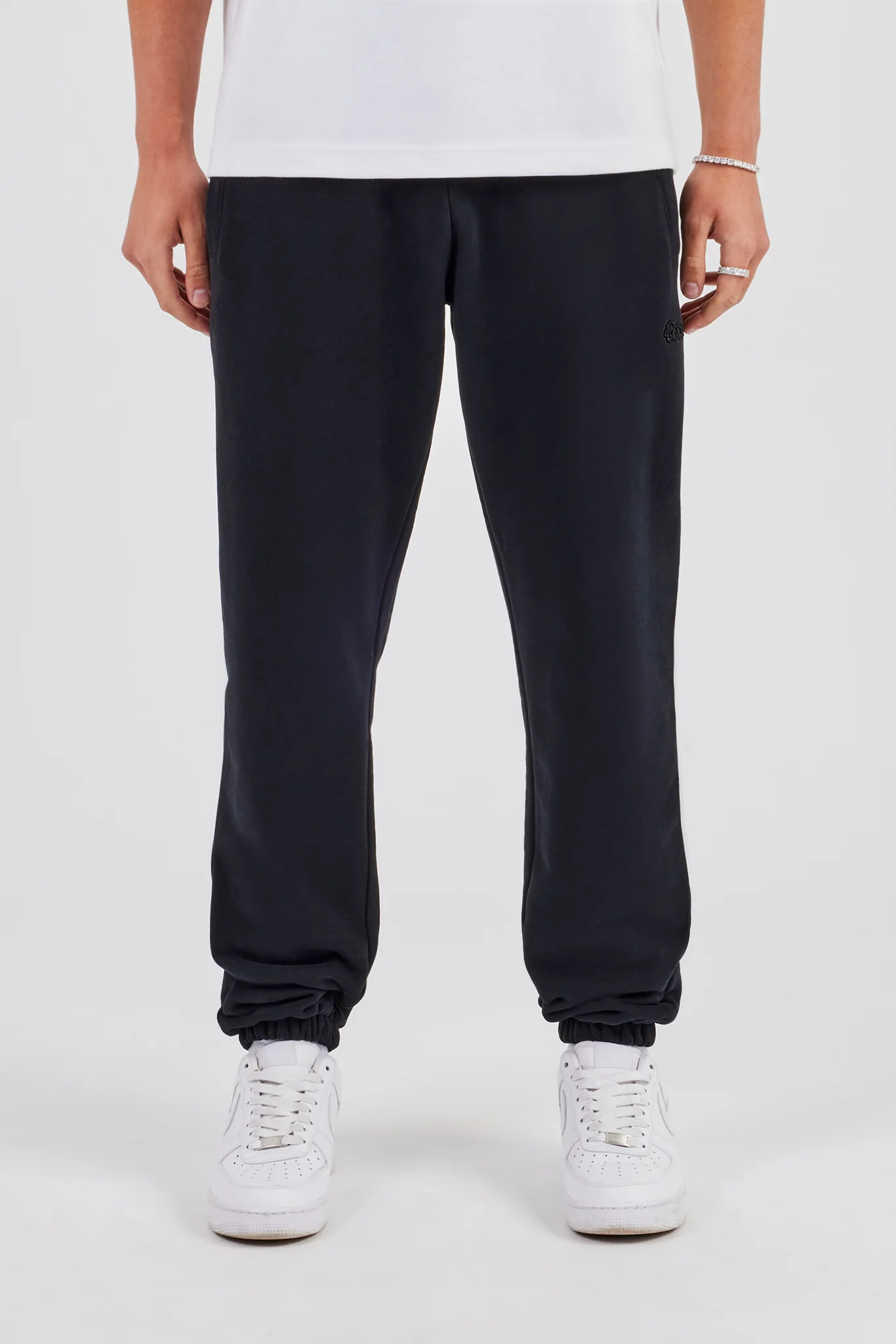 Cuffed Jogger - Black - Image 2