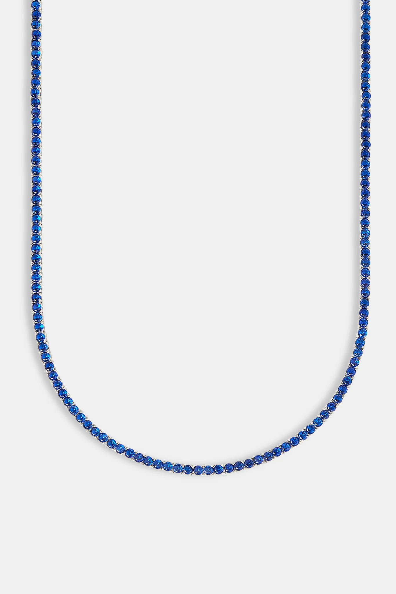 Dark Blue Tennis Chain - 3mm - Image 2
