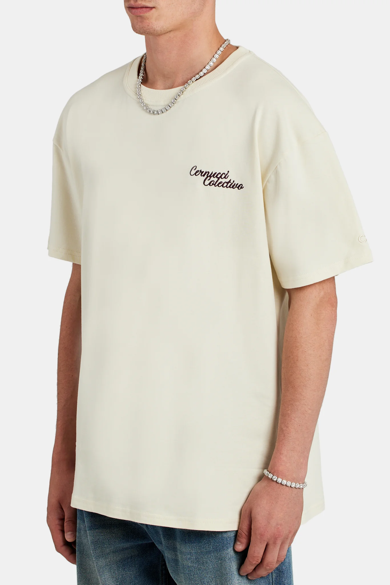 Iced Floral Oversized T-Shirt - Image 4