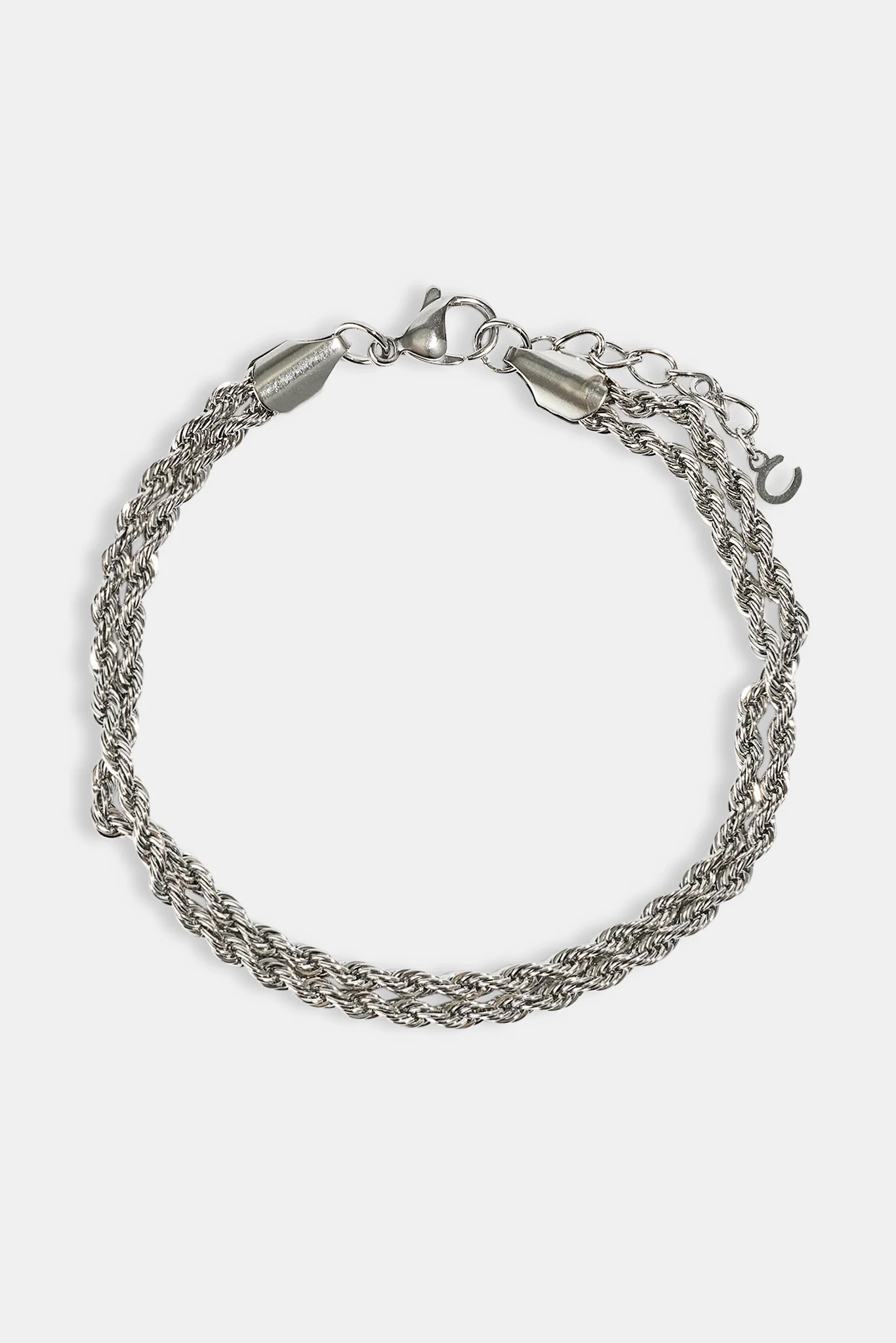 Double Rope Bracelet - 6mm - White - Image 3