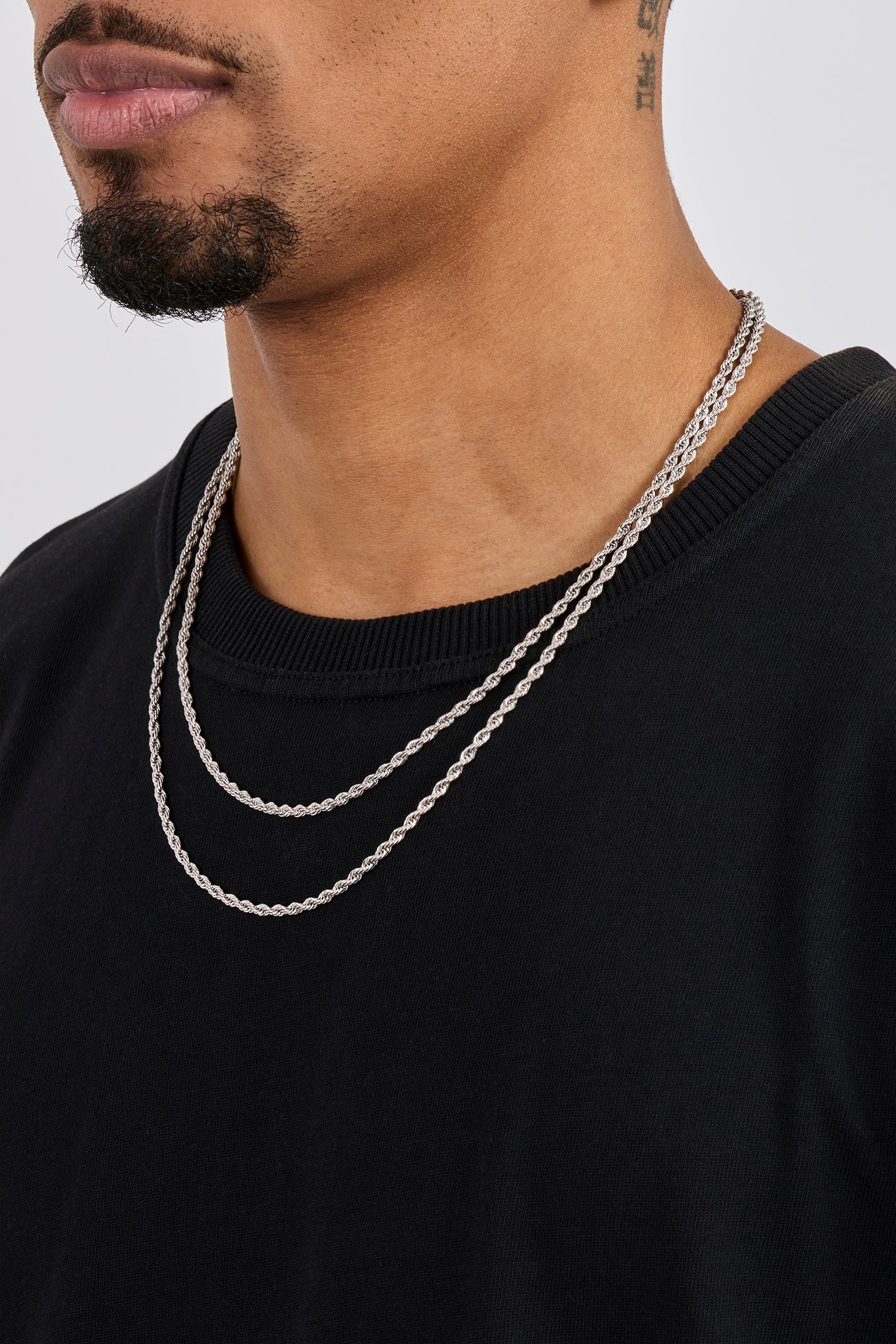Double Rope Chain - 6mm - White - Image 2