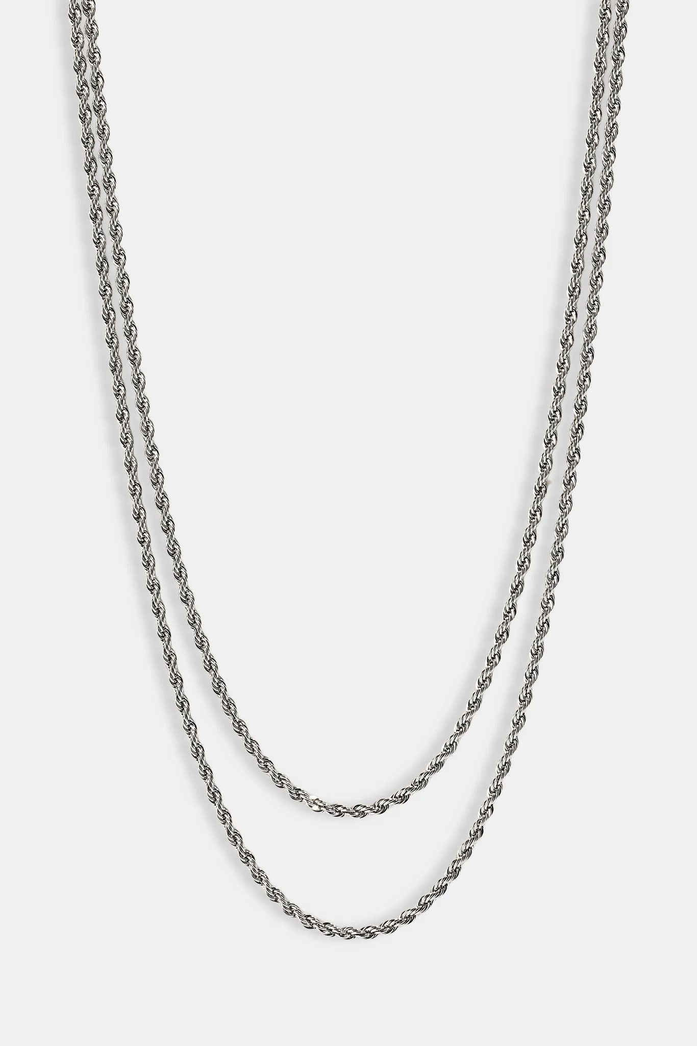 Double Rope Chain - 6mm - White - Image 4