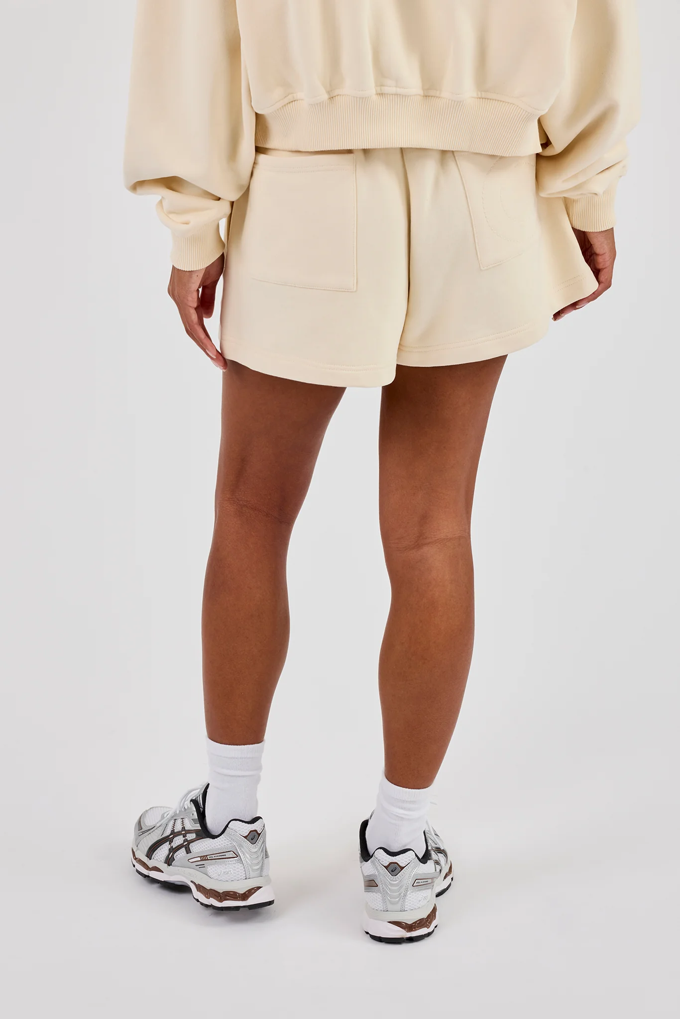 Embroidered Short - Butter Yellow - Image 3