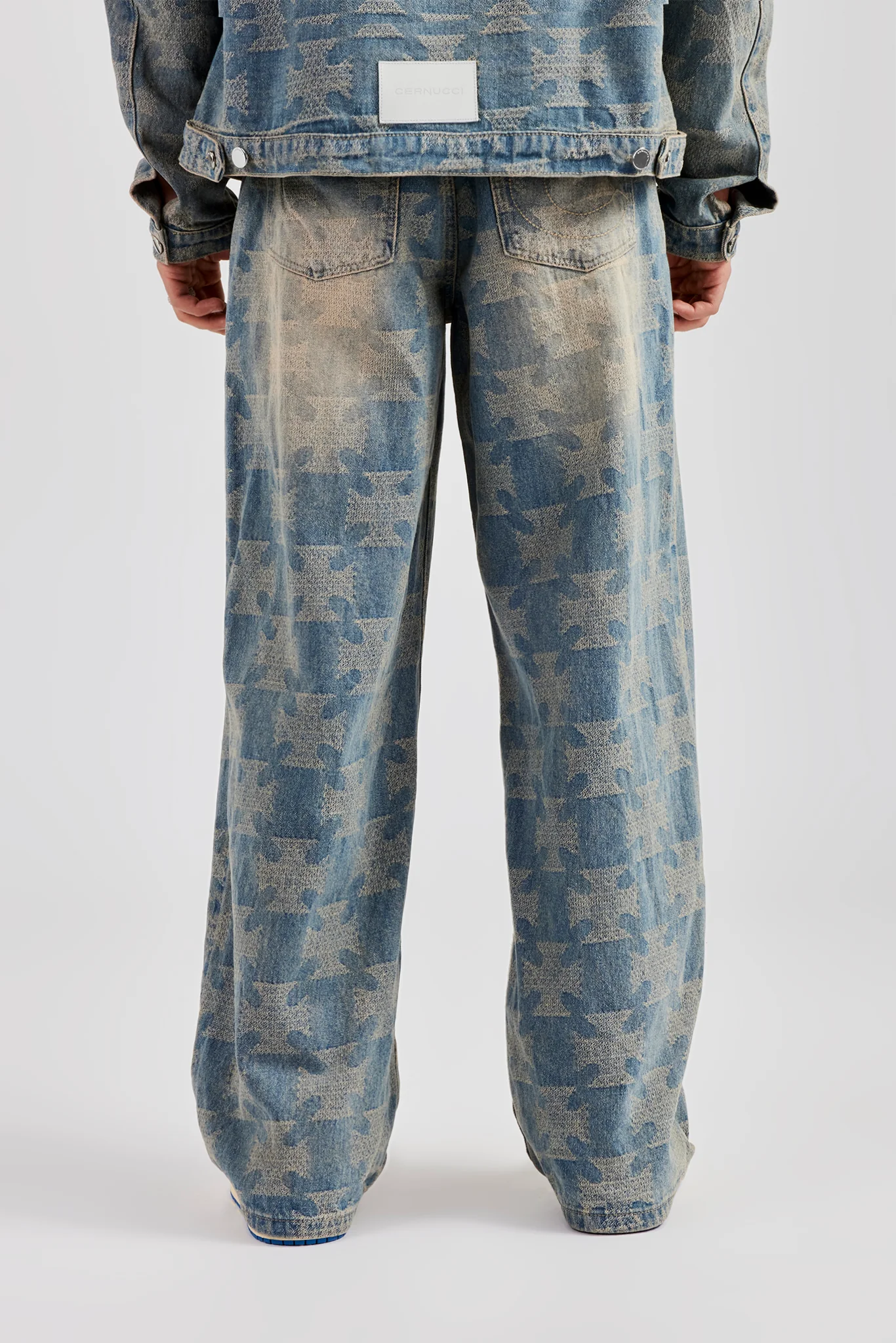 Etched Baggy Fit Jean - Antique Wash - Image 3