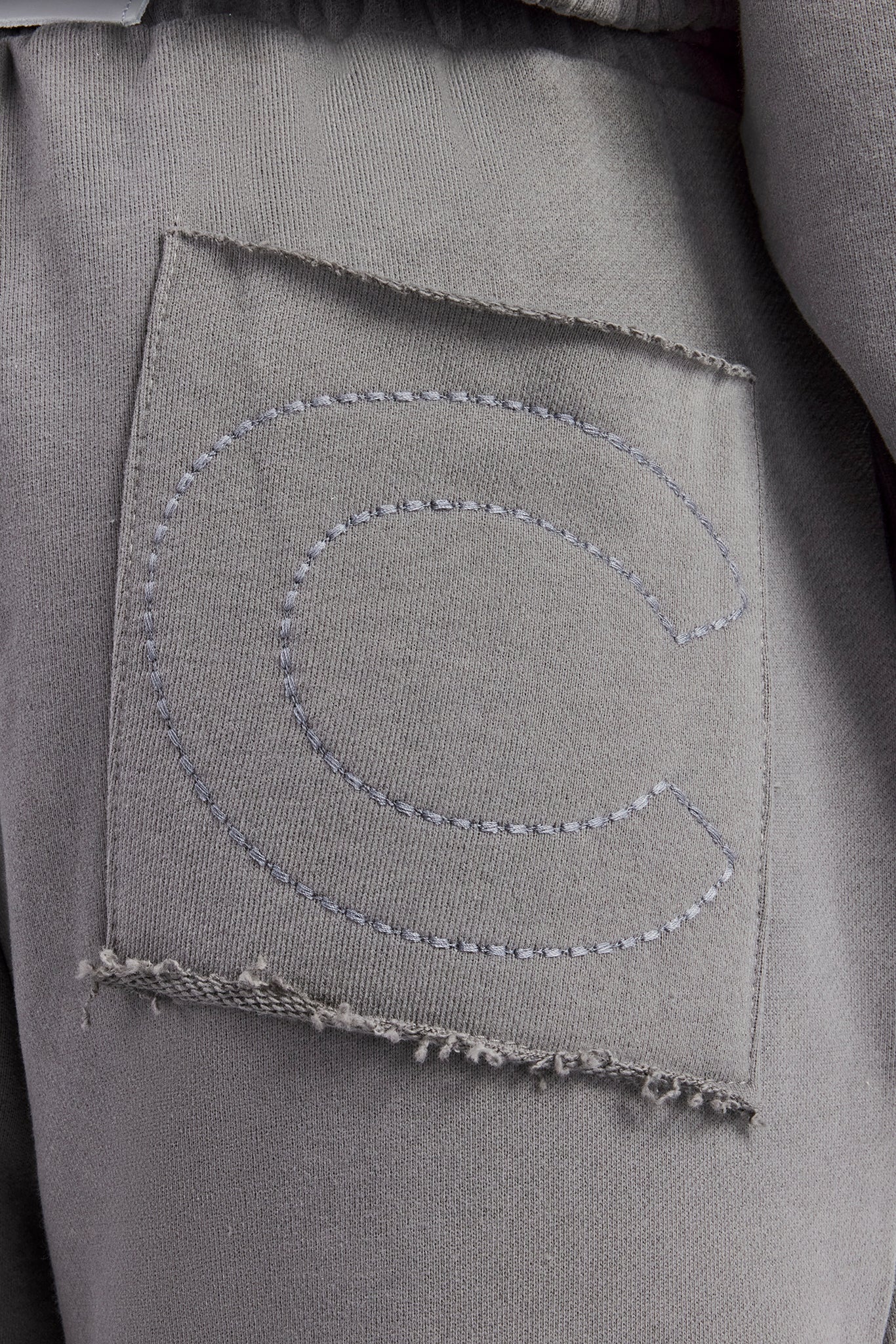 Exposed Seam Tracksuit - Charcoal - Image 4